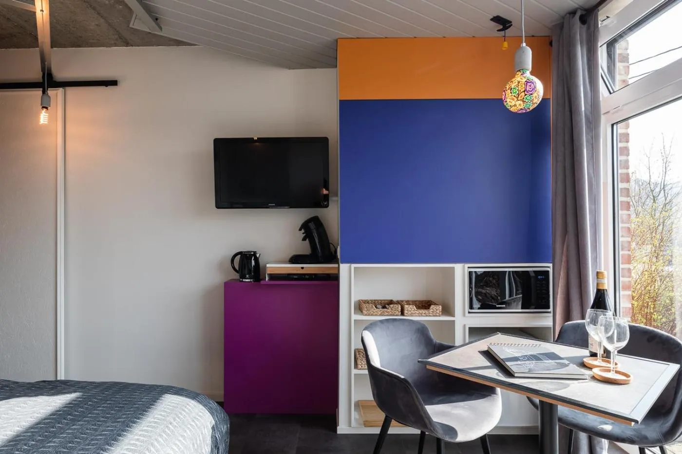 Seating area in Le Garage