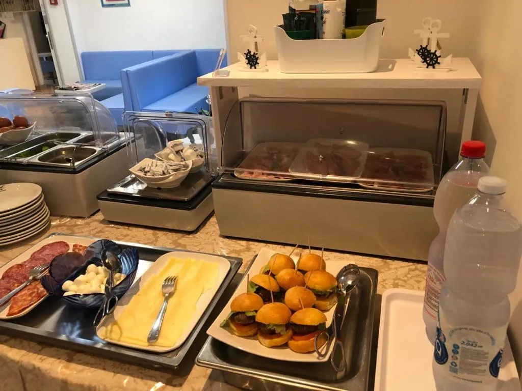 Buffet breakfast in Hotel Mirabella