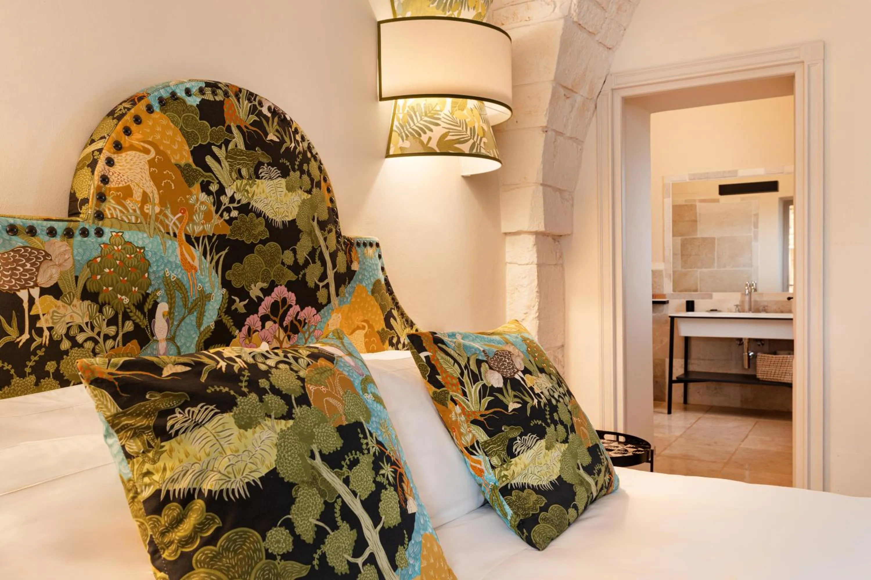 Bedroom, Bed in Masseria Santo Scalone