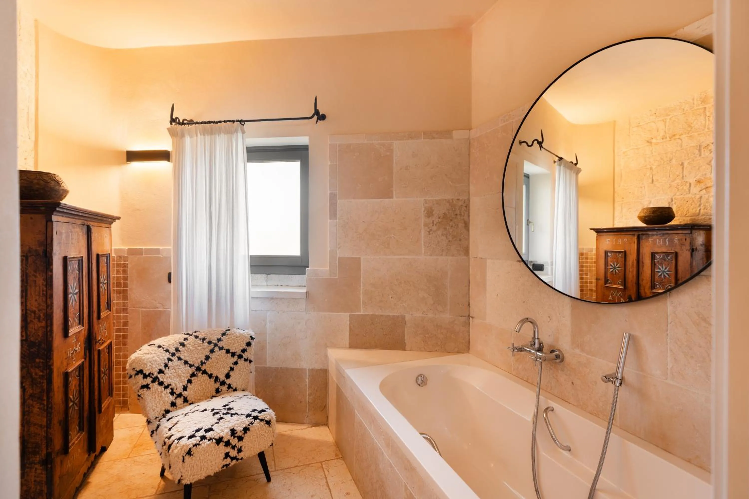 Bathroom in Masseria Santo Scalone