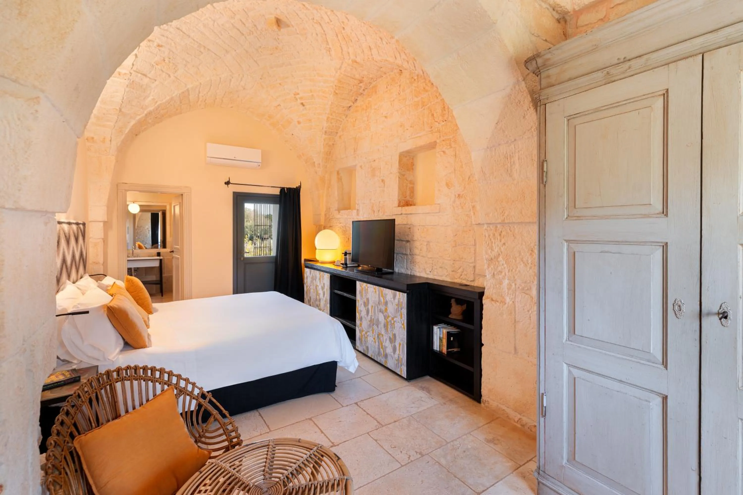 Bedroom, Bed in Masseria Santo Scalone