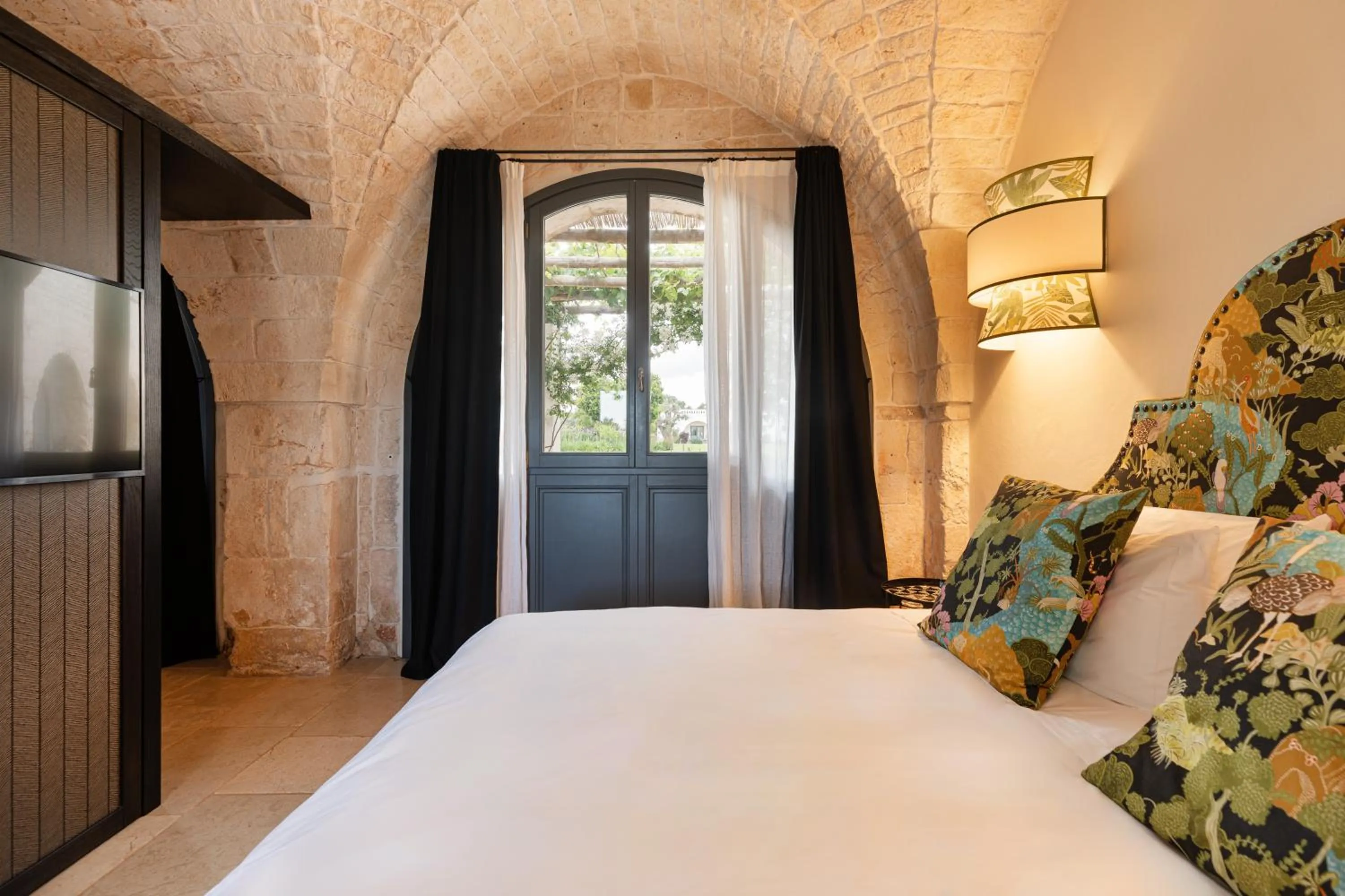 Bedroom, Bed in Masseria Santo Scalone