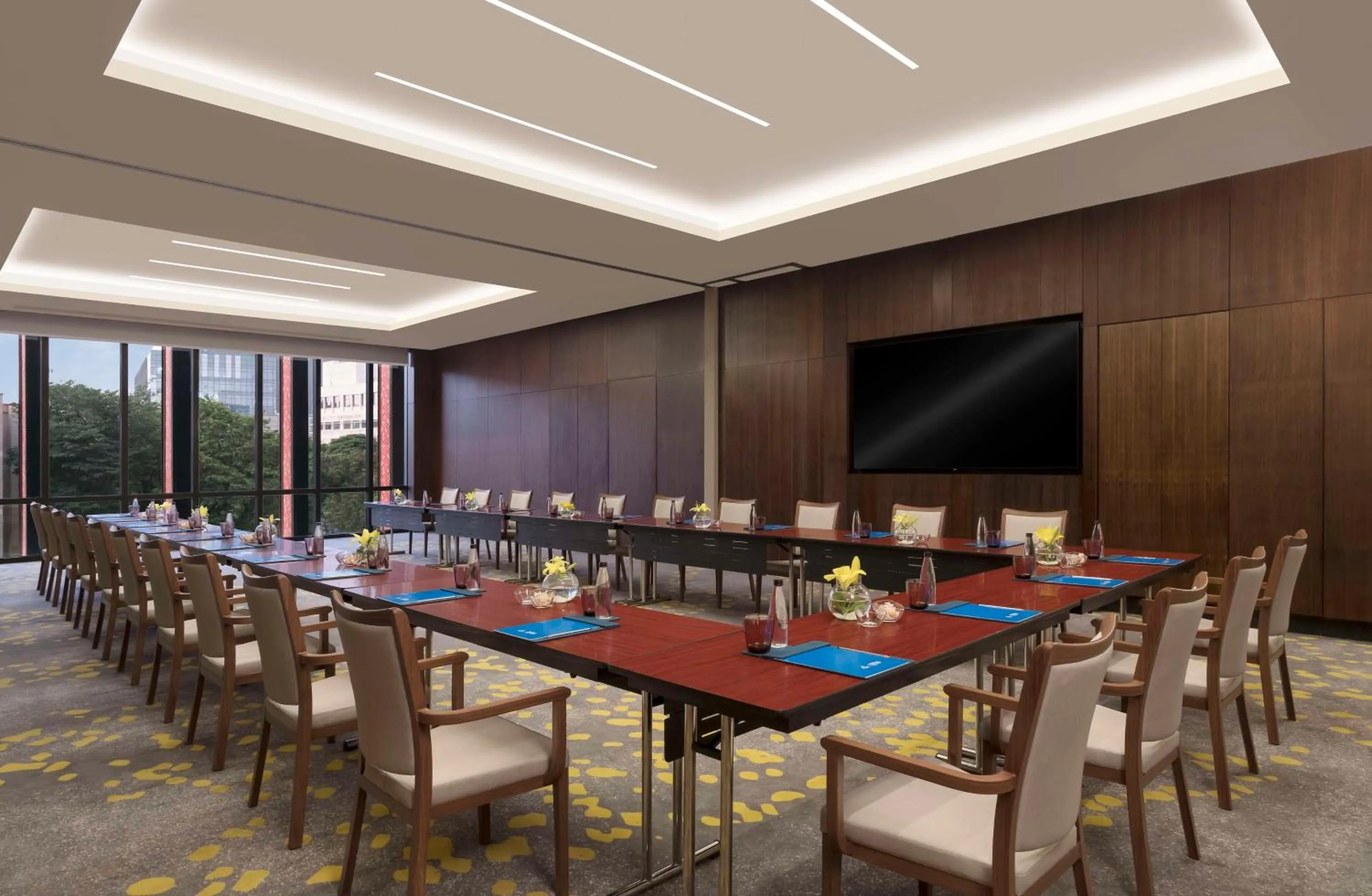 Meeting/conference room in Hilton Bengaluru Embassy Manyata Business Park