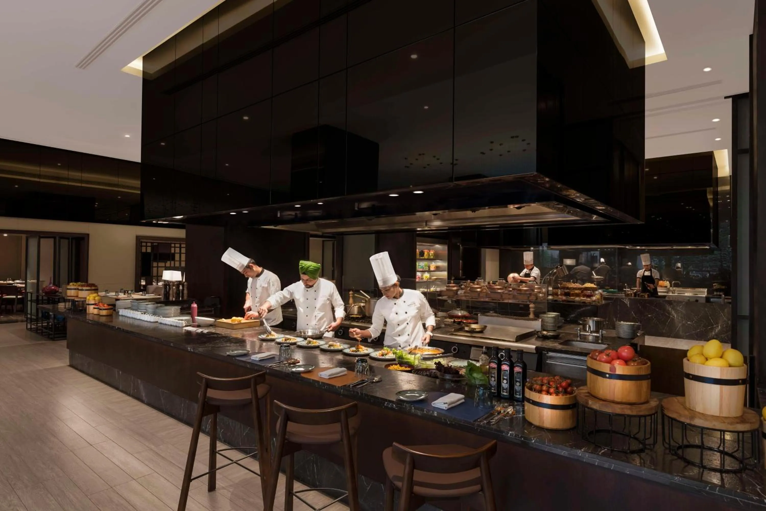 Restaurant/places to eat in Hilton Bengaluru Embassy Manyata Business Park