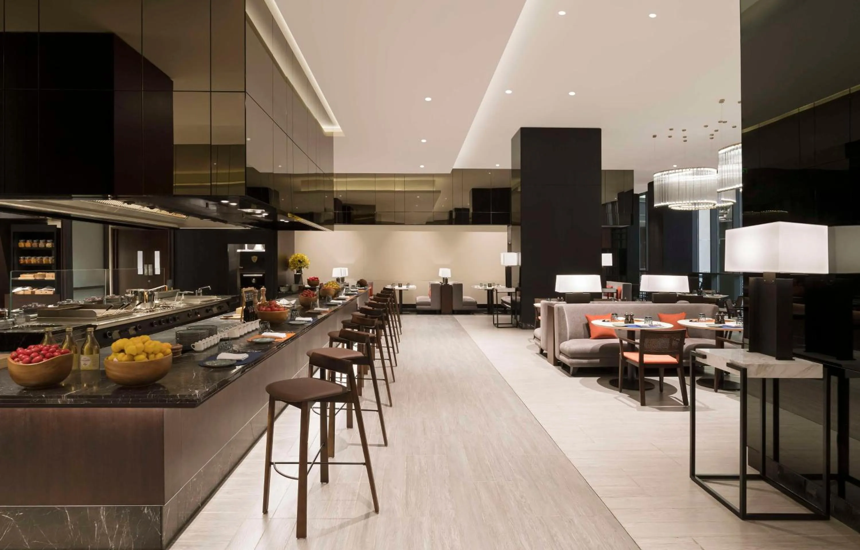 Restaurant/places to eat in Hilton Bengaluru Embassy Manyata Business Park