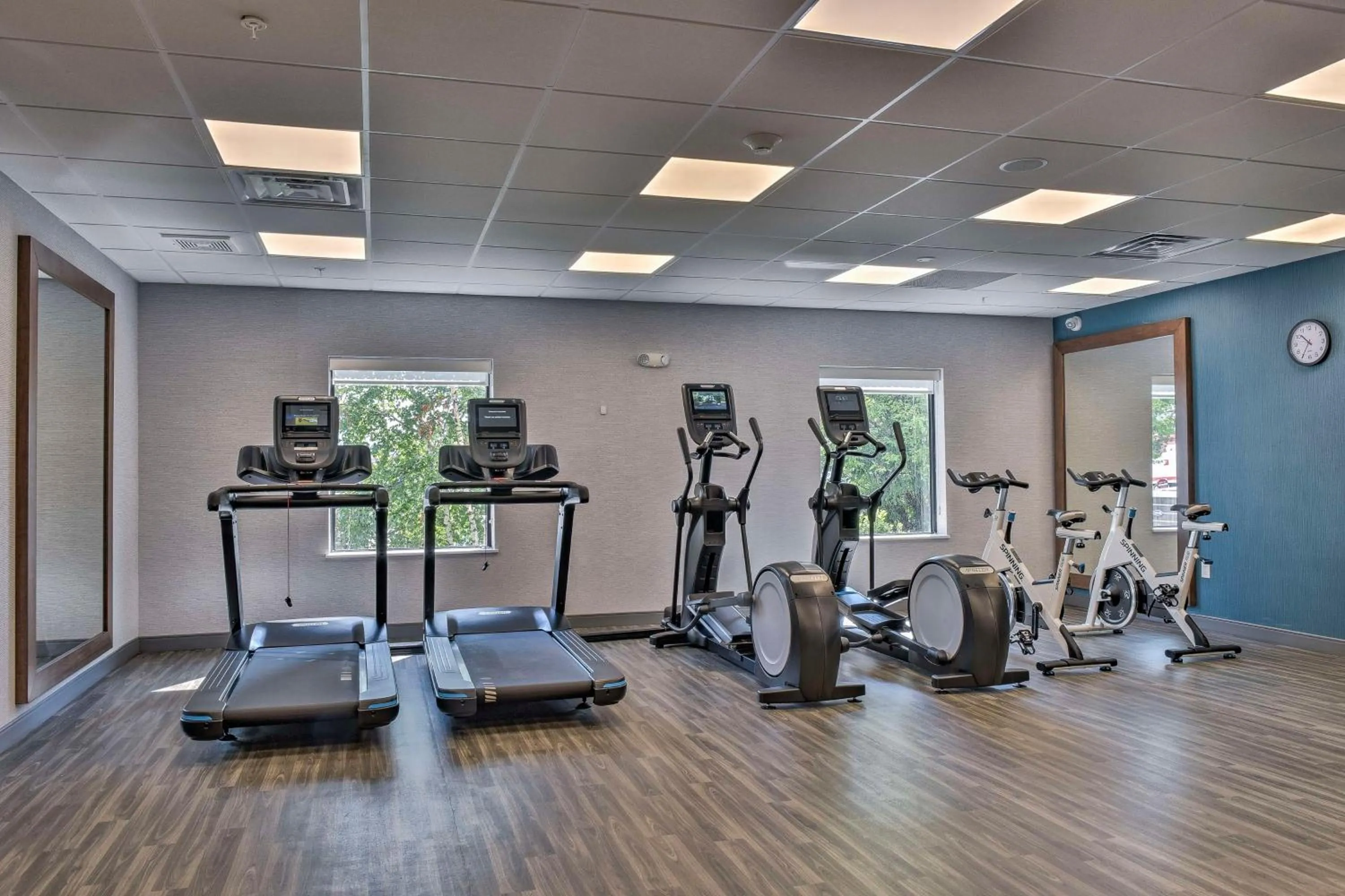Fitness centre/facilities in Hampton Inn & Suites Keene