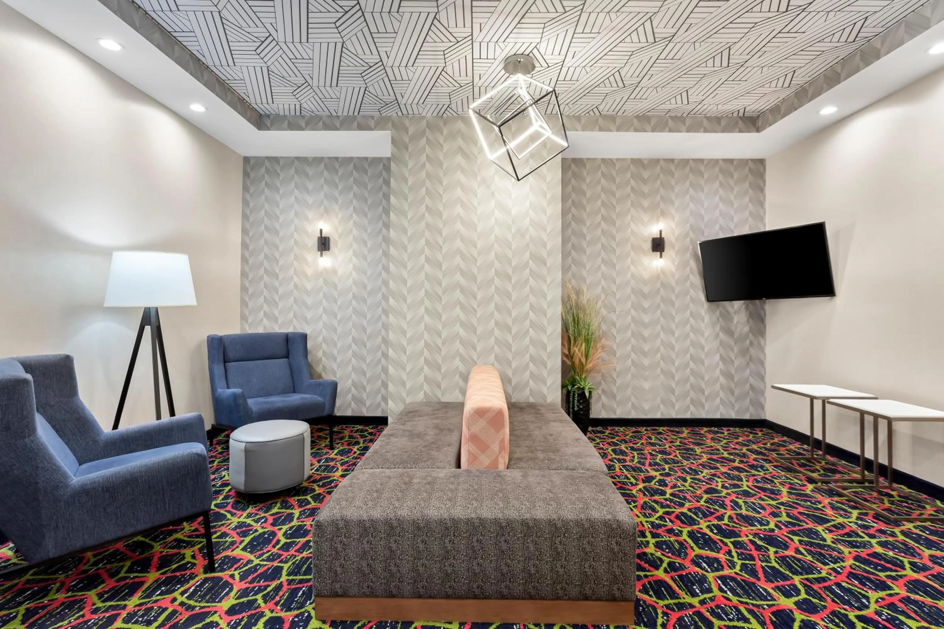 Lobby or reception in Hampton Inn By Hilton Huntley Chicago