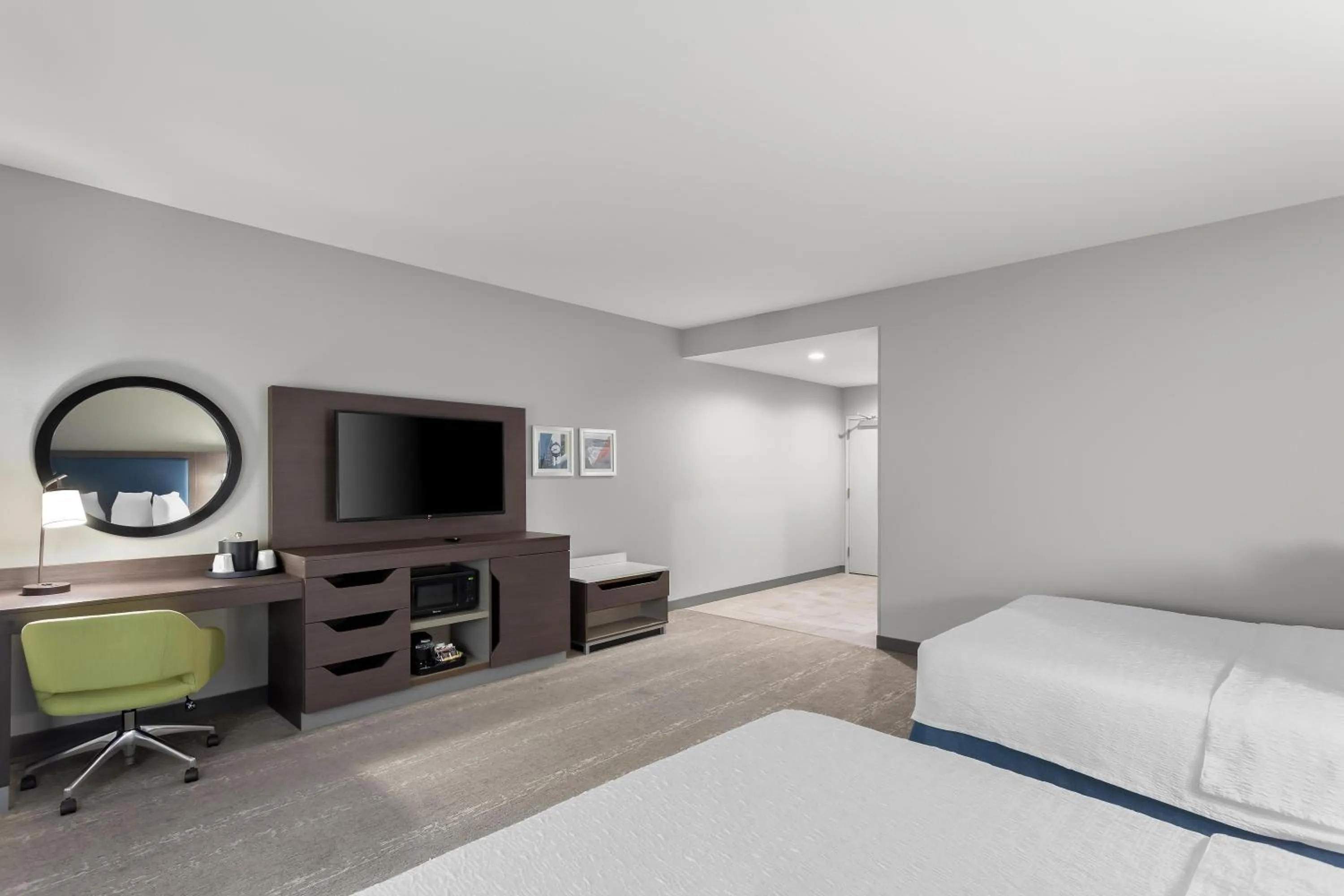 Bedroom, Bed in Hampton Inn By Hilton Huntley Chicago