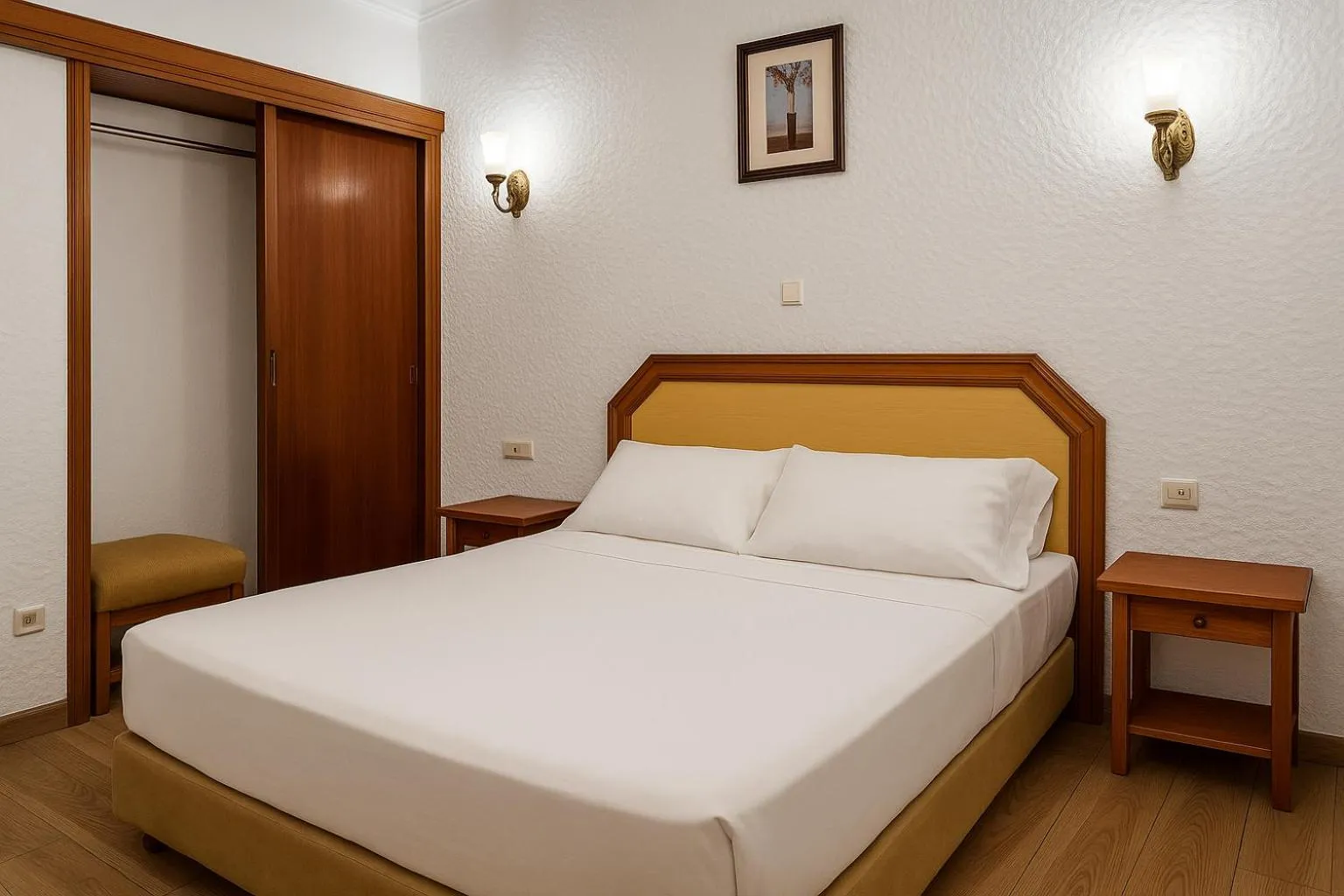 Bed in Hôtel National