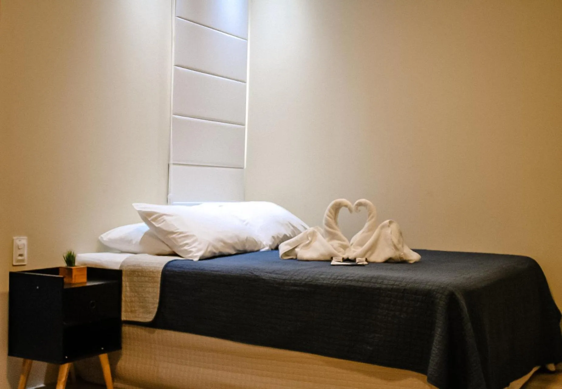 Bed in Pousada Sete Mares