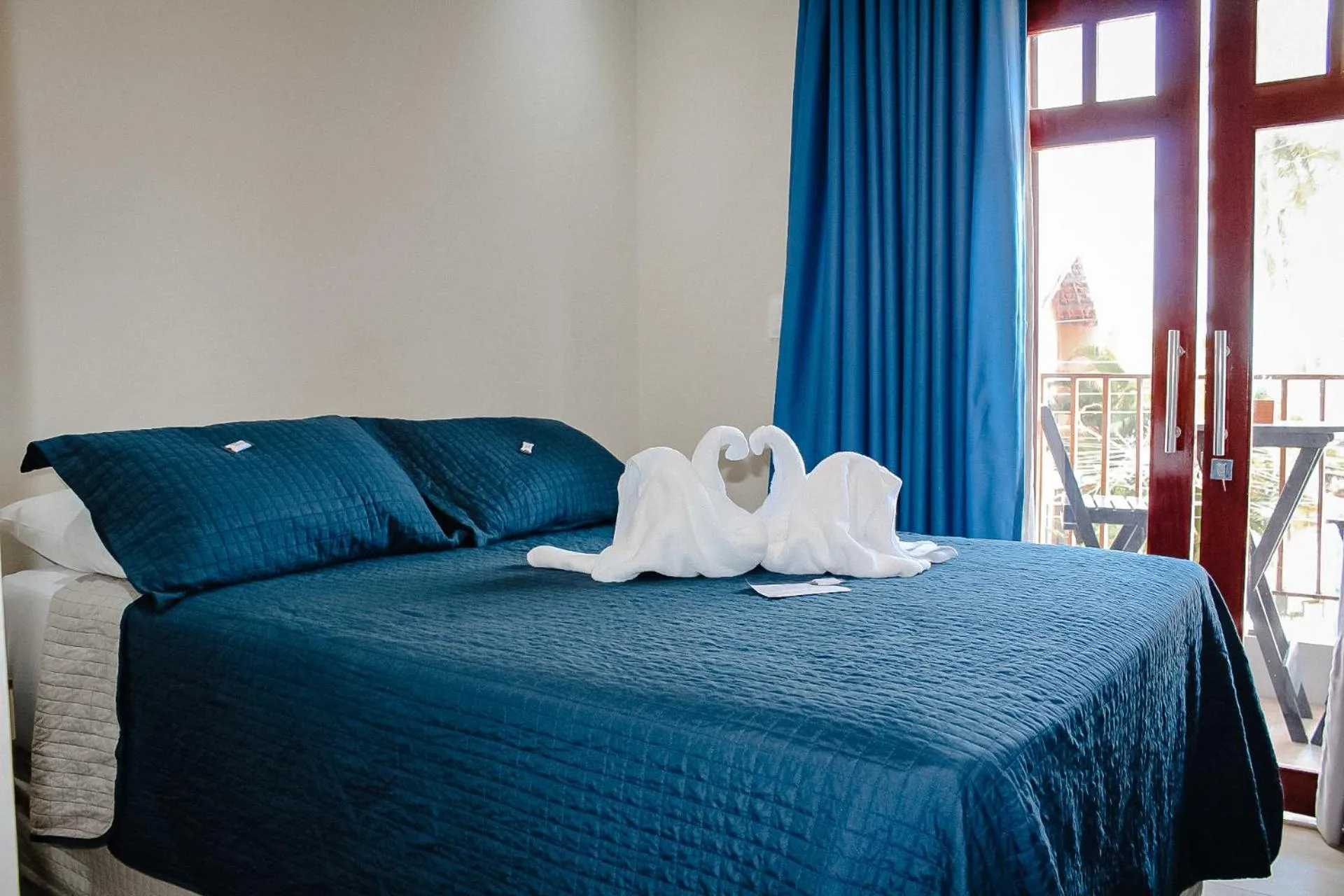 Bed in Pousada Sete Mares