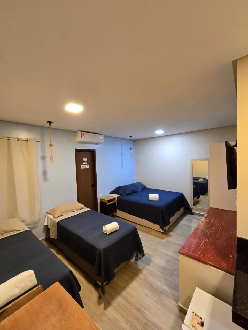 Bed in Pousada Sete Mares