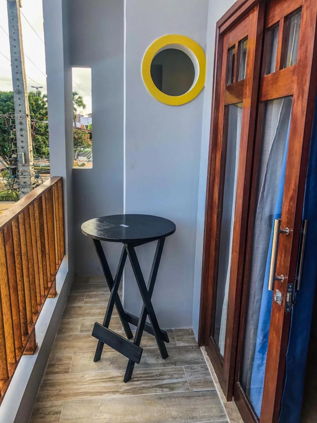 Balcony/Terrace in Pousada Sete Mares