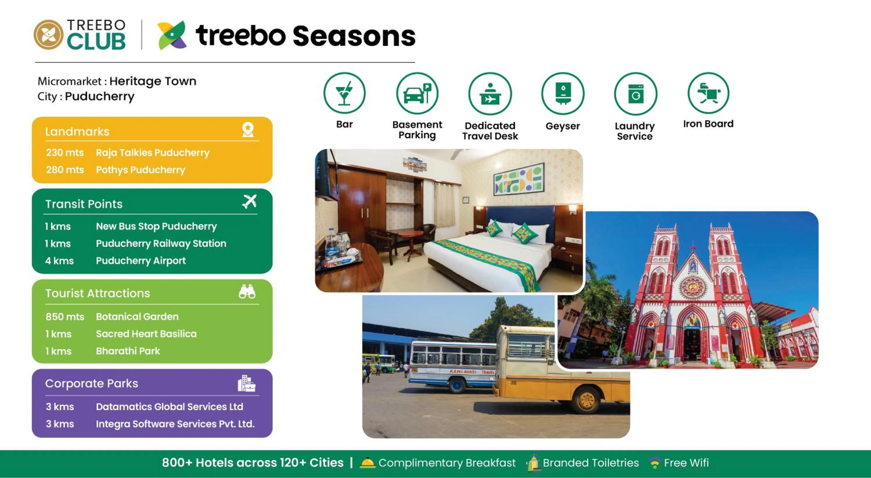 Treebo Seasons - Heritage Town Pondicherry