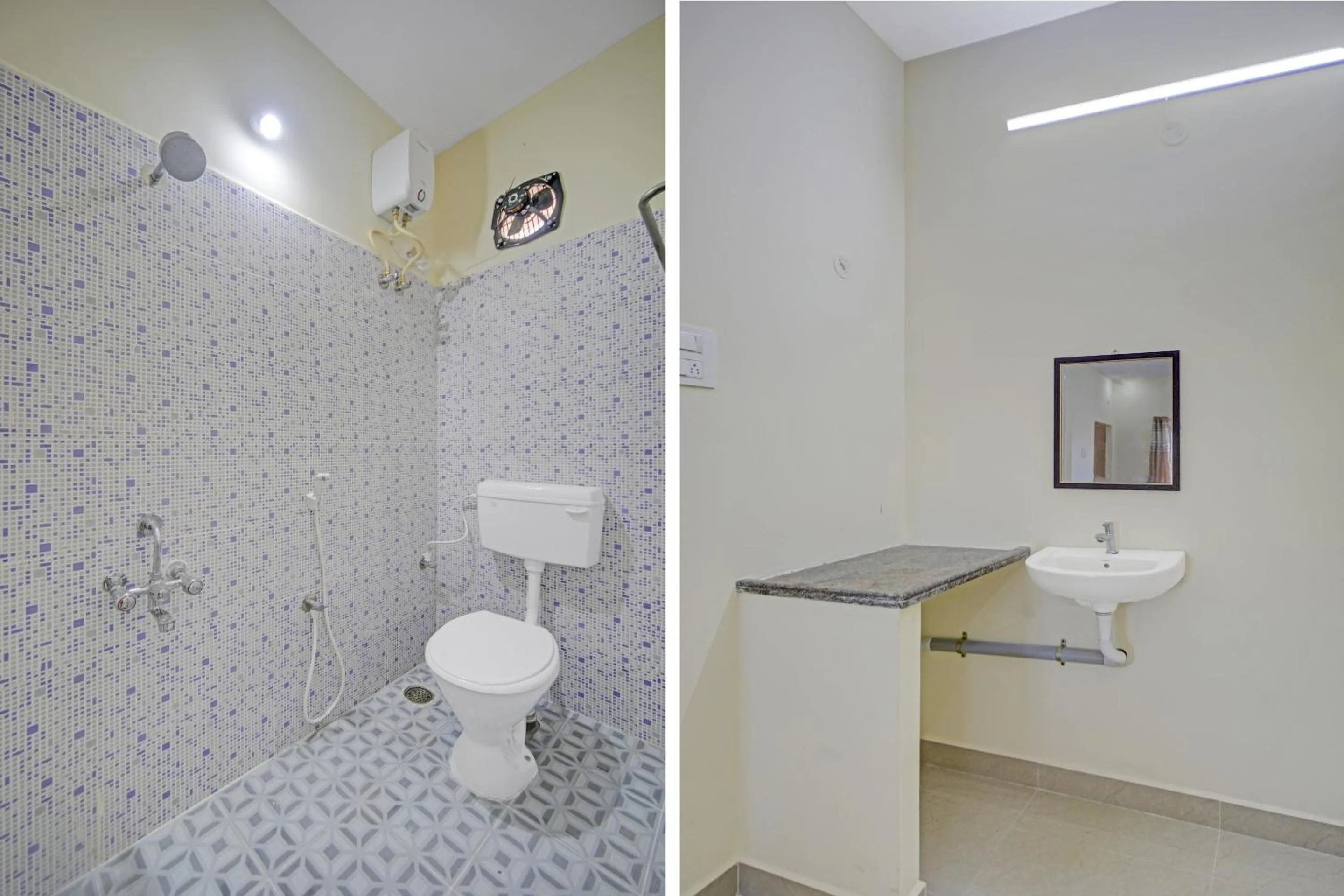 Bathroom in Hotel O Vsv Guest House