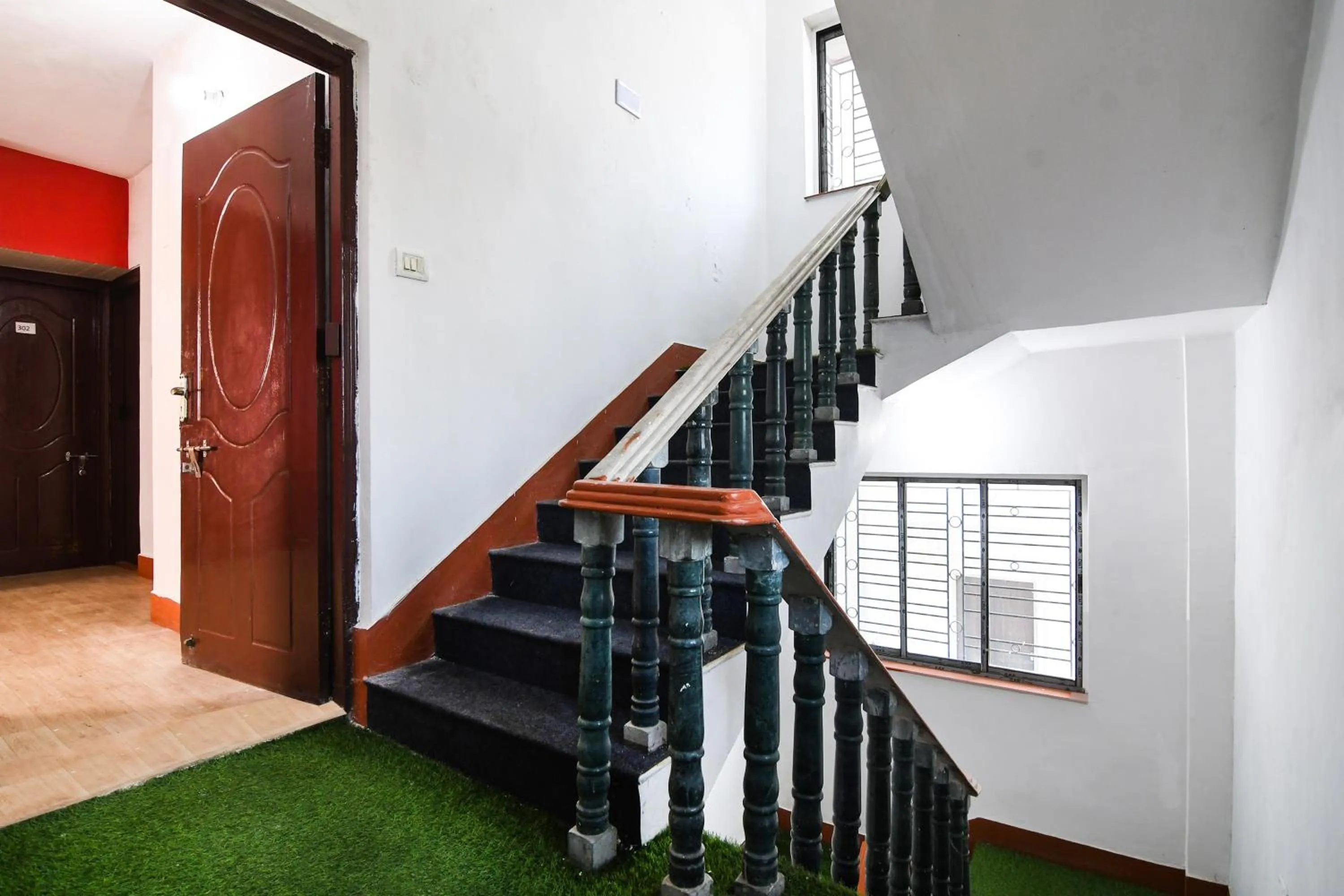 Lobby or reception in Super Hotel O Biswa Bangla Sarani