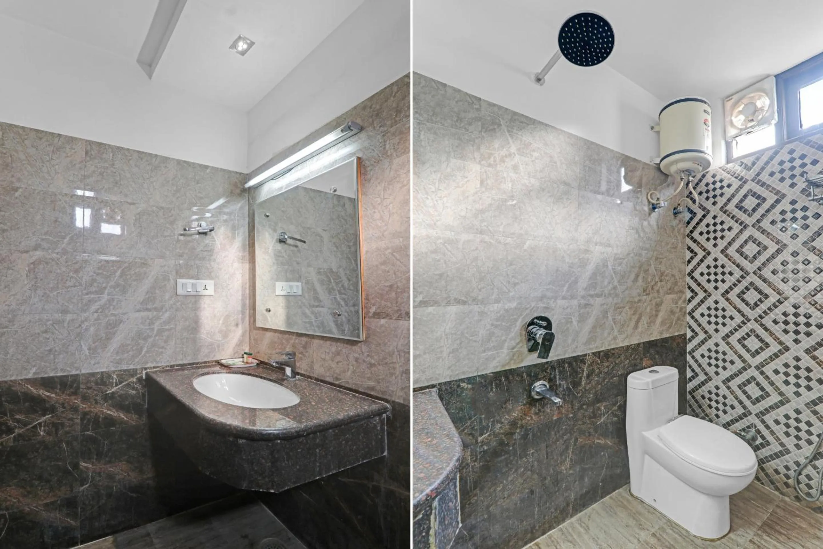 Bathroom in Capital O Townhouse Govinda Royal