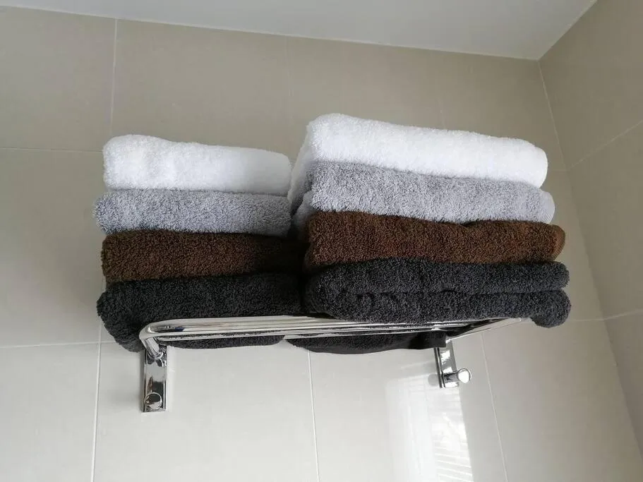 towels in SALTY HOUSE：海が目の前！