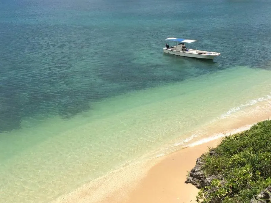 Beach in SALTY HOUSE：海が目の前！