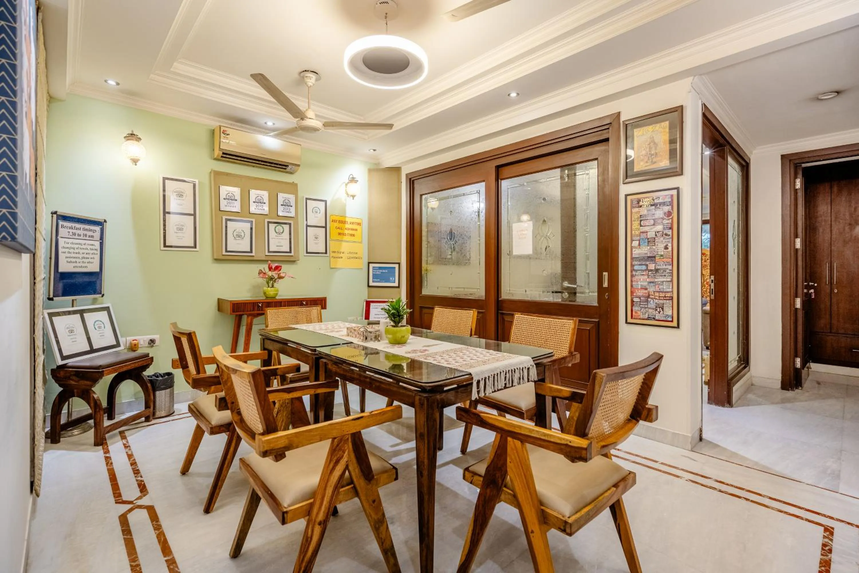 Dining area in Tree of Life Bed & Breakfast