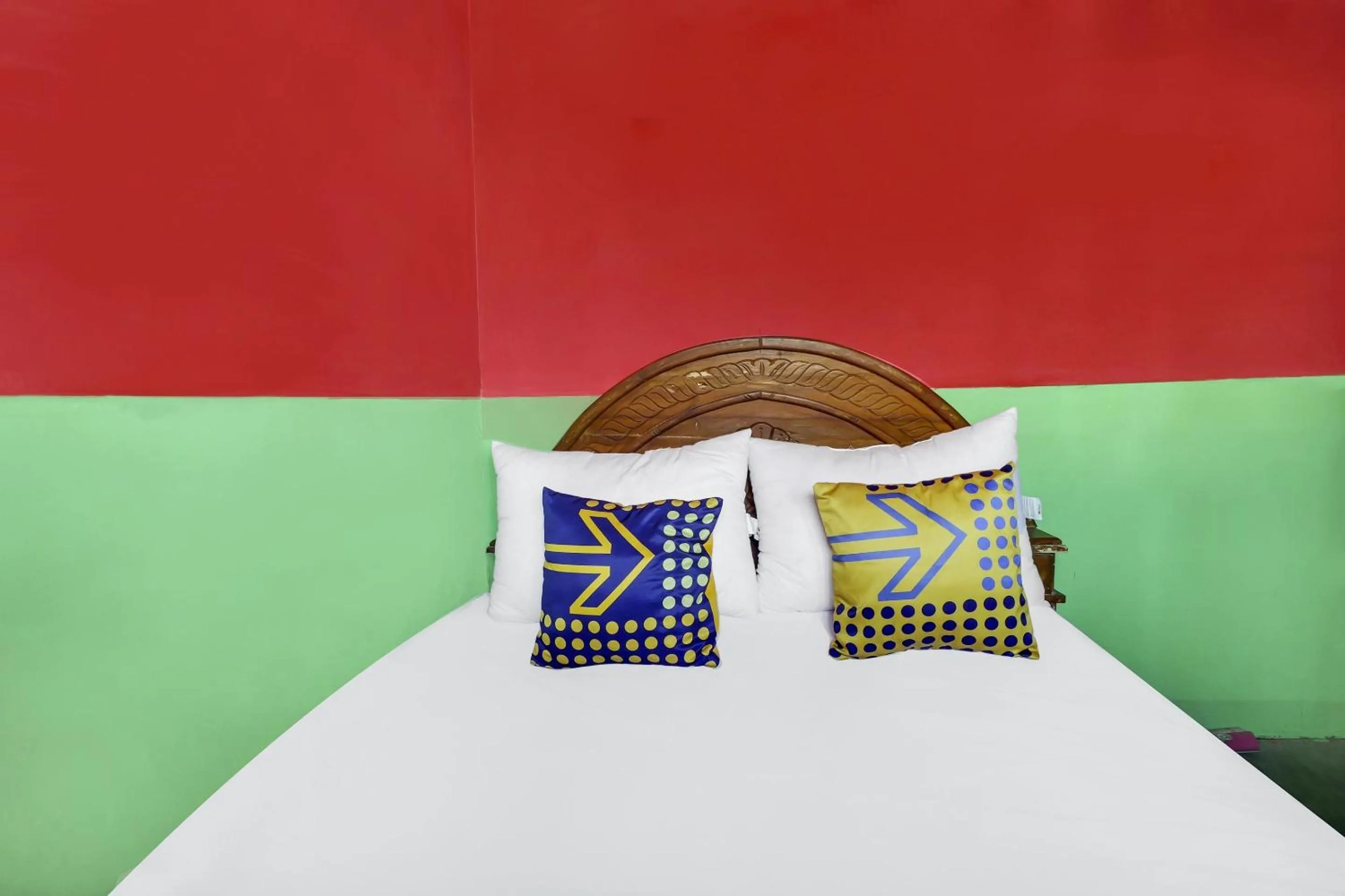 Bedroom, Bed in Hotel O Desa Wisata Guranteng