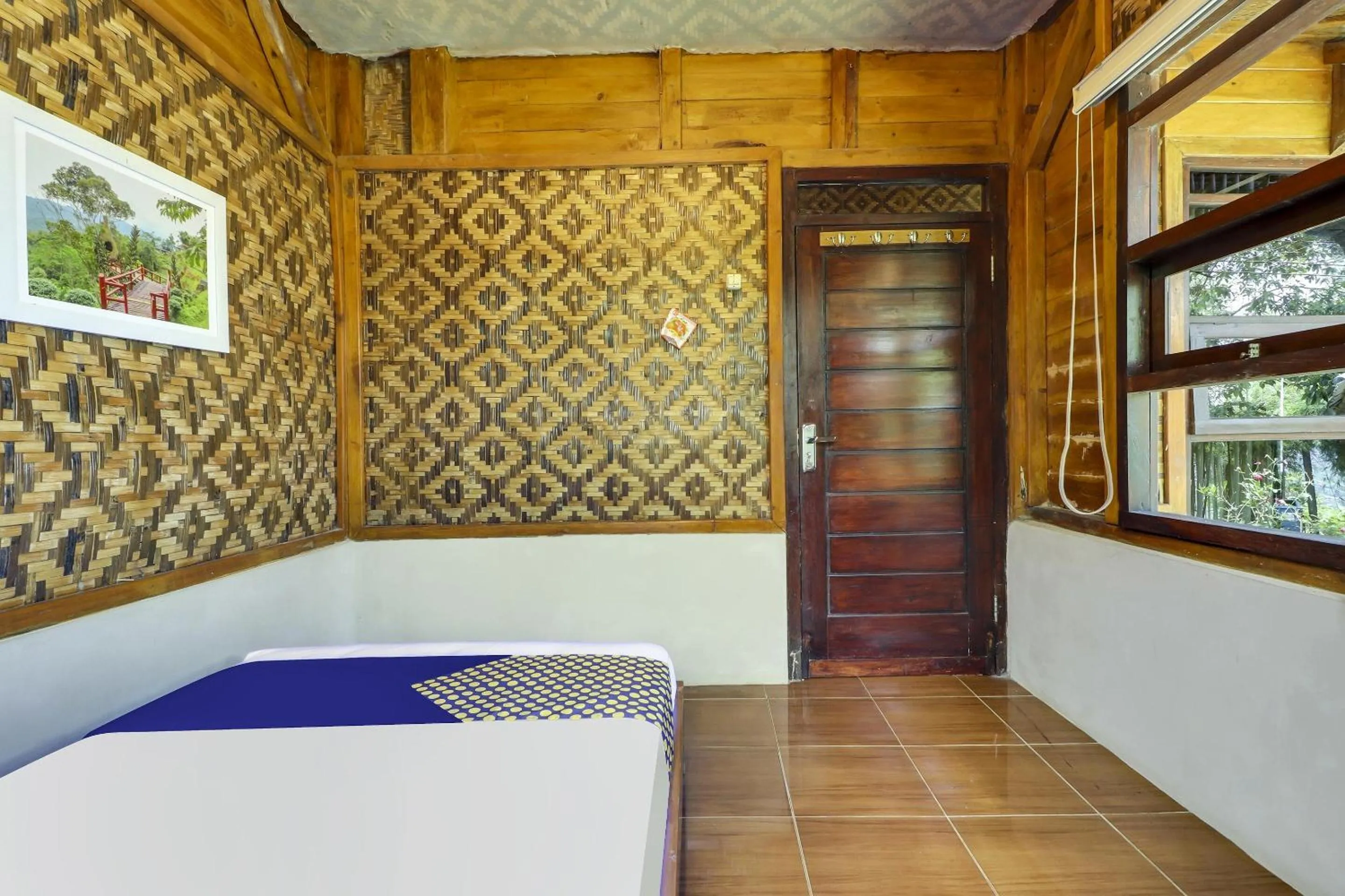Bedroom, Bed in Hotel O Desa Wisata Guranteng
