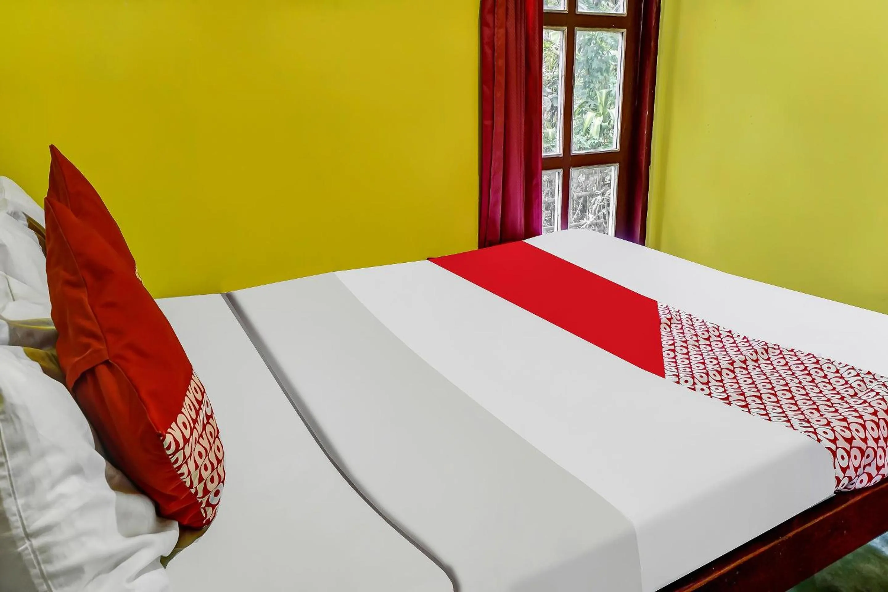 Bedroom, Bed in Hotel O Kampung Wisata Ekologi Puspa JagadNearGunung Kelud