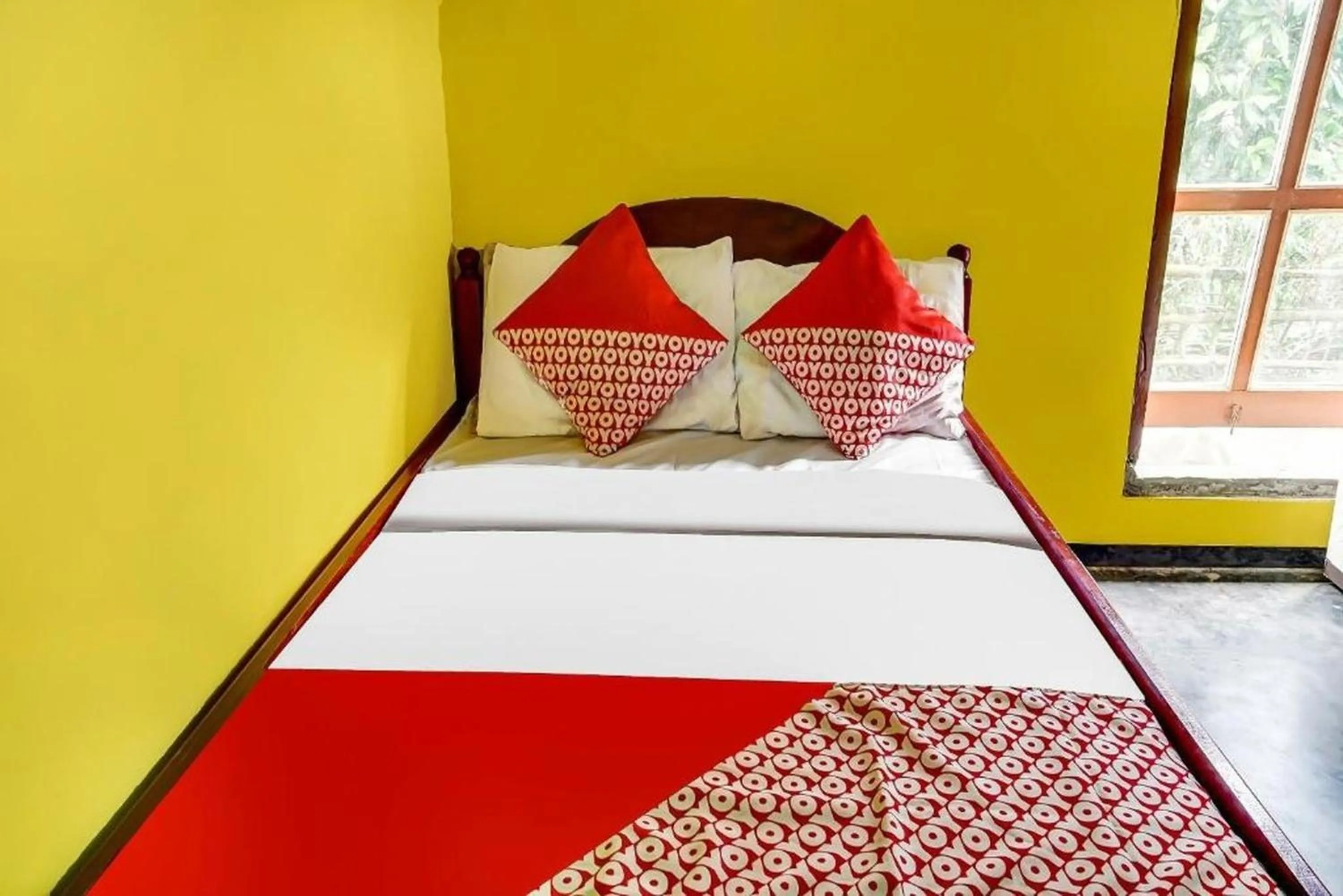 Photo of the whole room, Bed in Hotel O Kampung Wisata Ekologi Puspa JagadNearGunung Kelud