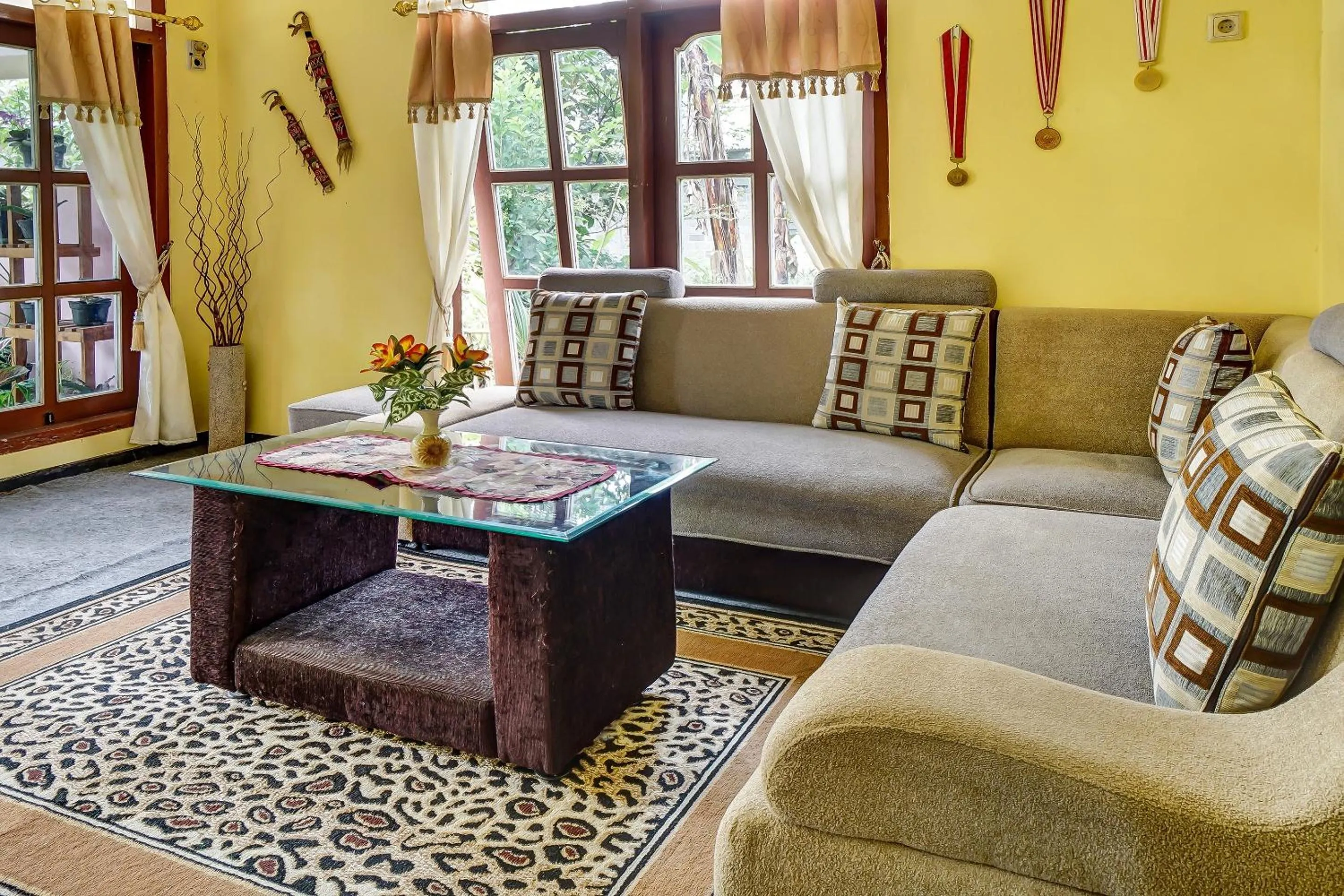 Lobby or reception in Hotel O Kampung Wisata Ekologi Puspa JagadNearGunung Kelud