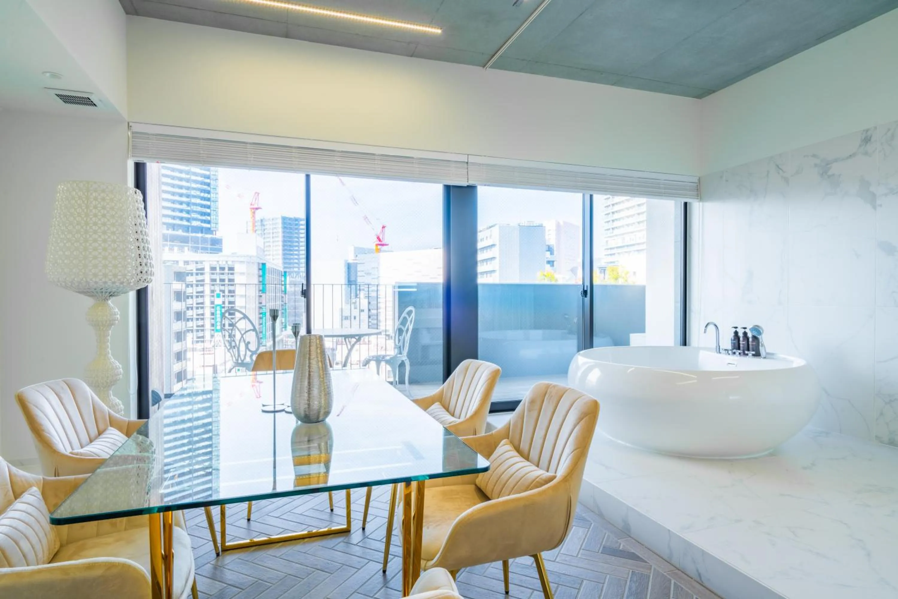 Bathroom in Randor Hotel Hiroshima Prestige