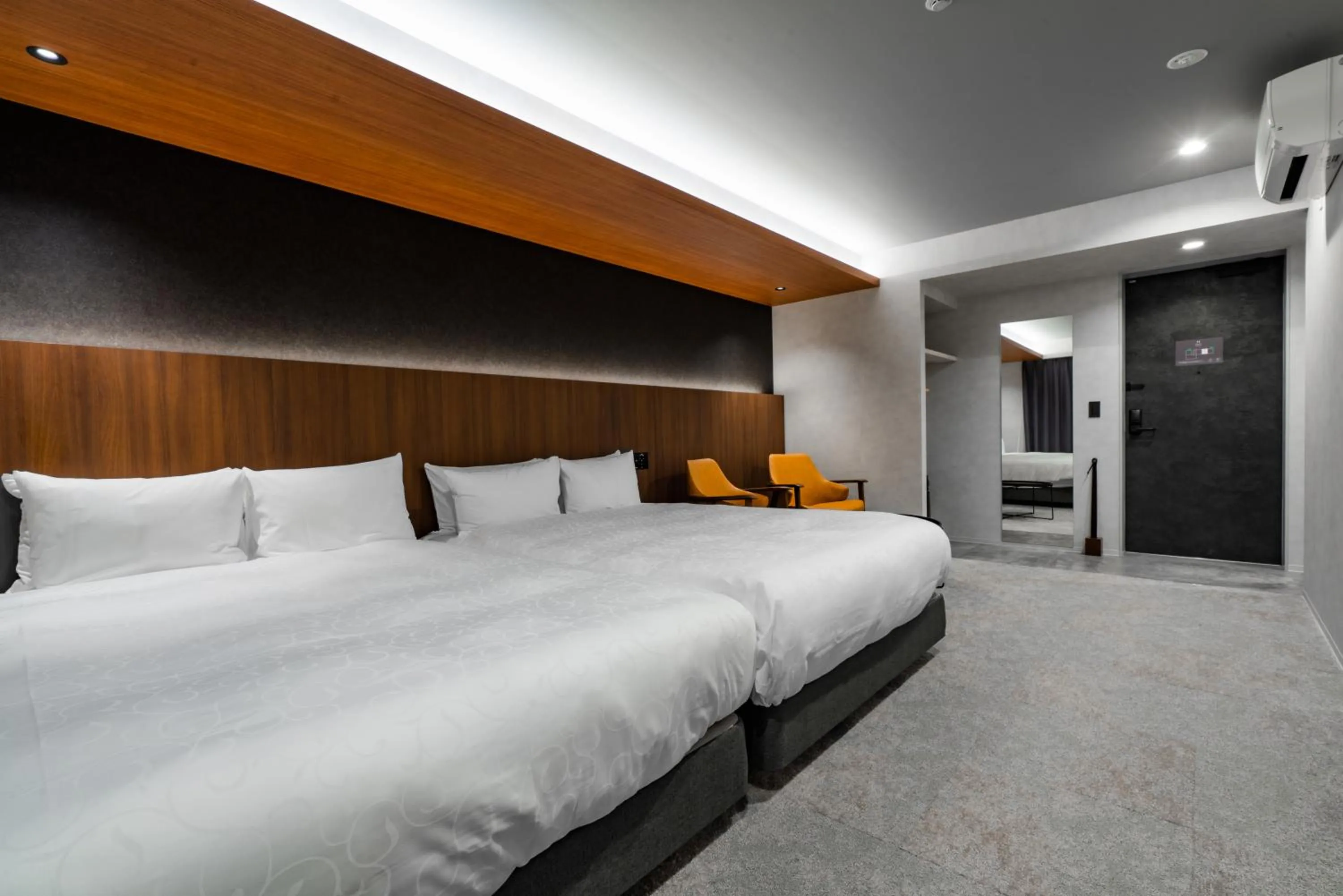 Bed in Randor Hotel Hiroshima Prestige