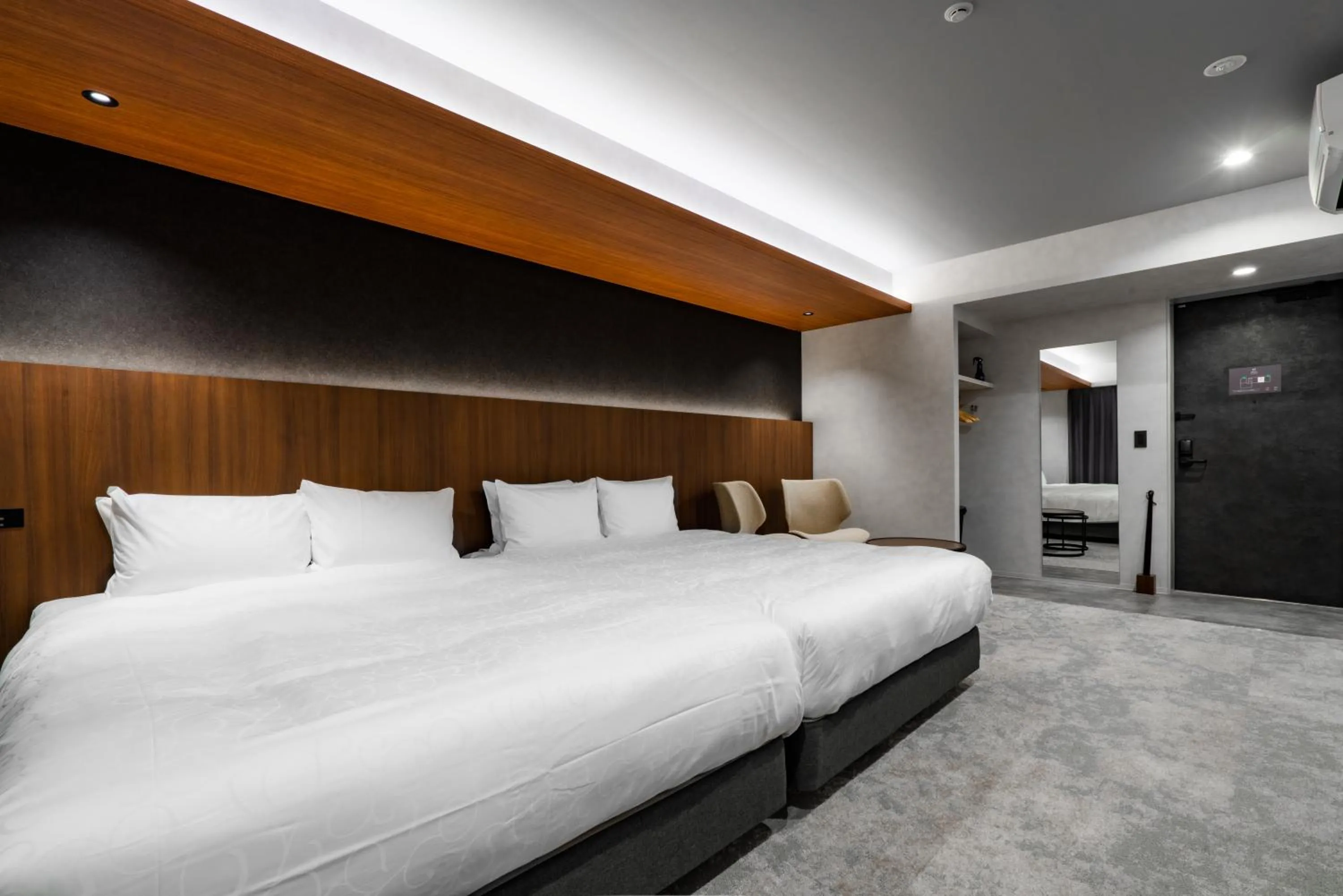 Bed in Randor Hotel Hiroshima Prestige