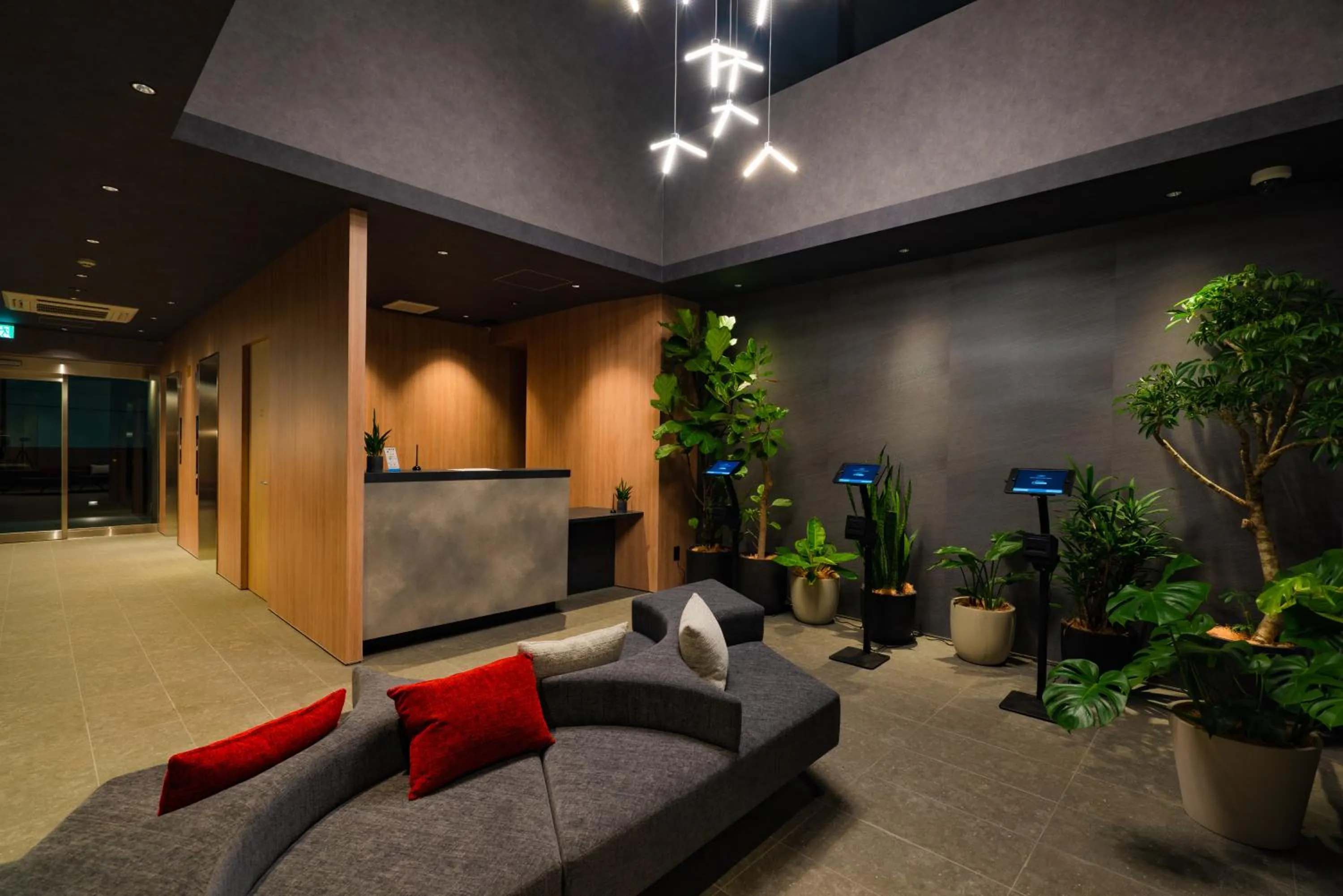 Lobby or reception in Randor Hotel Hiroshima Prestige