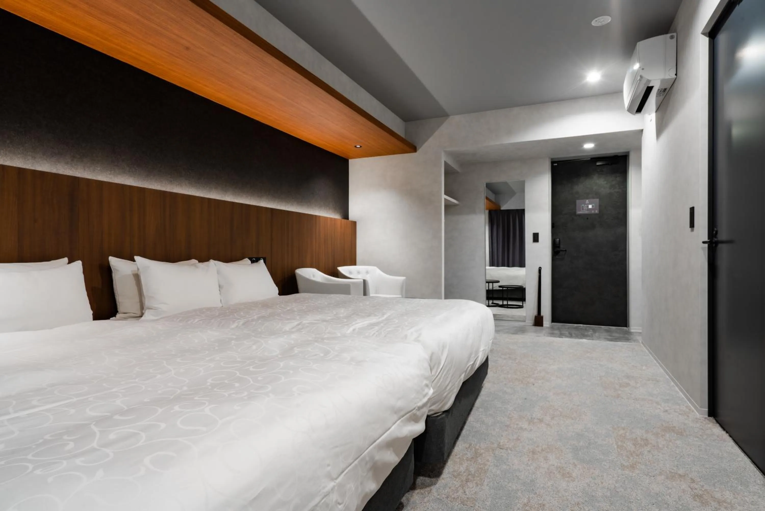 Bed in Randor Hotel Hiroshima Prestige