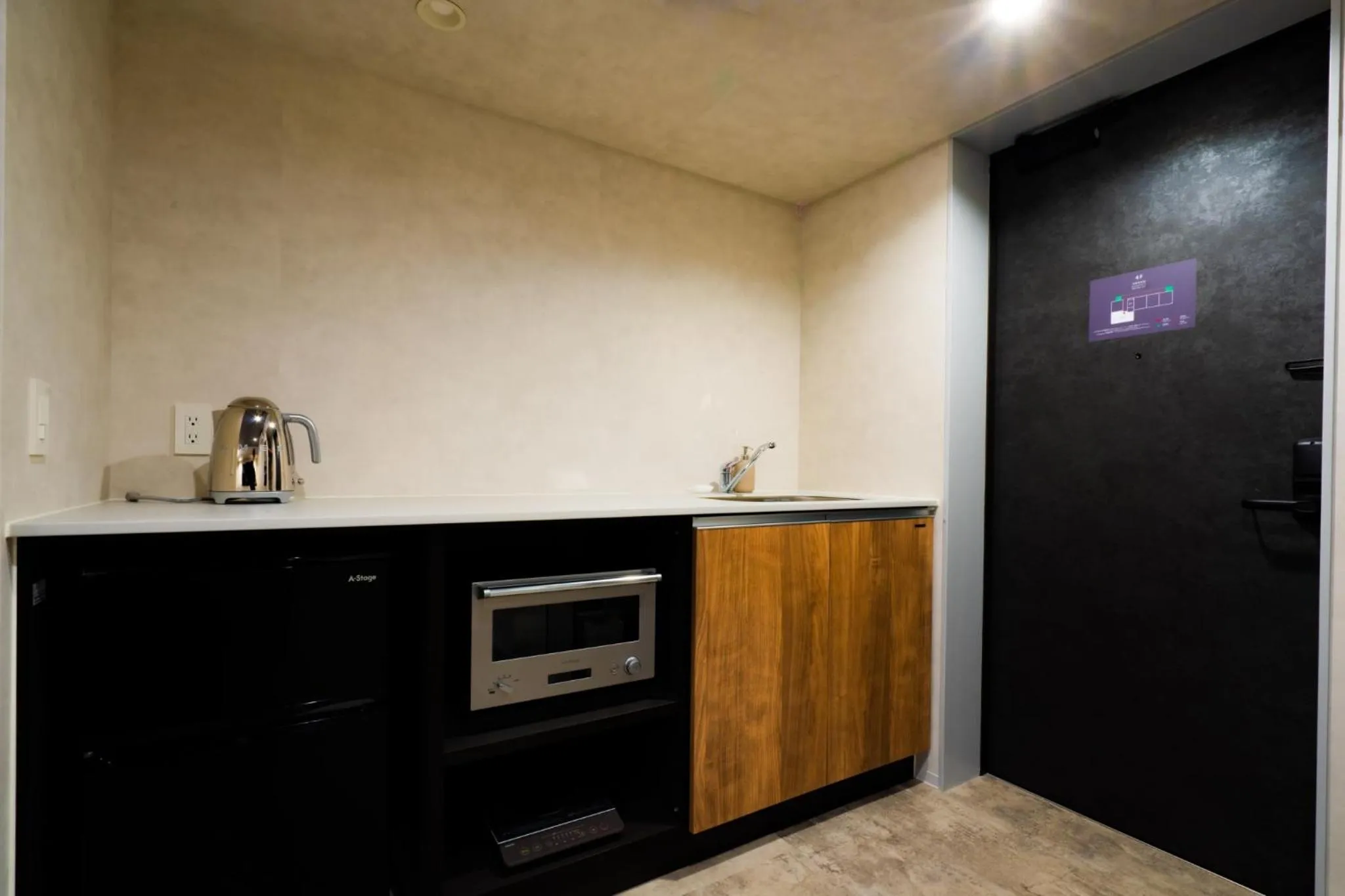 Kitchen or kitchenette in Randor Hotel Hiroshima Prestige