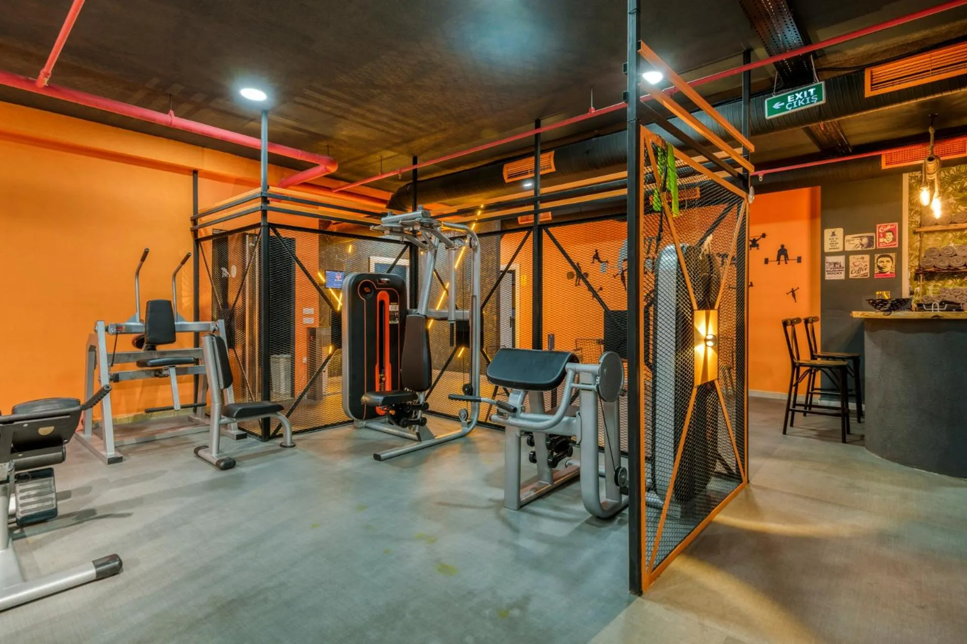 Fitness centre/facilities in Zin D Sefin Aparts