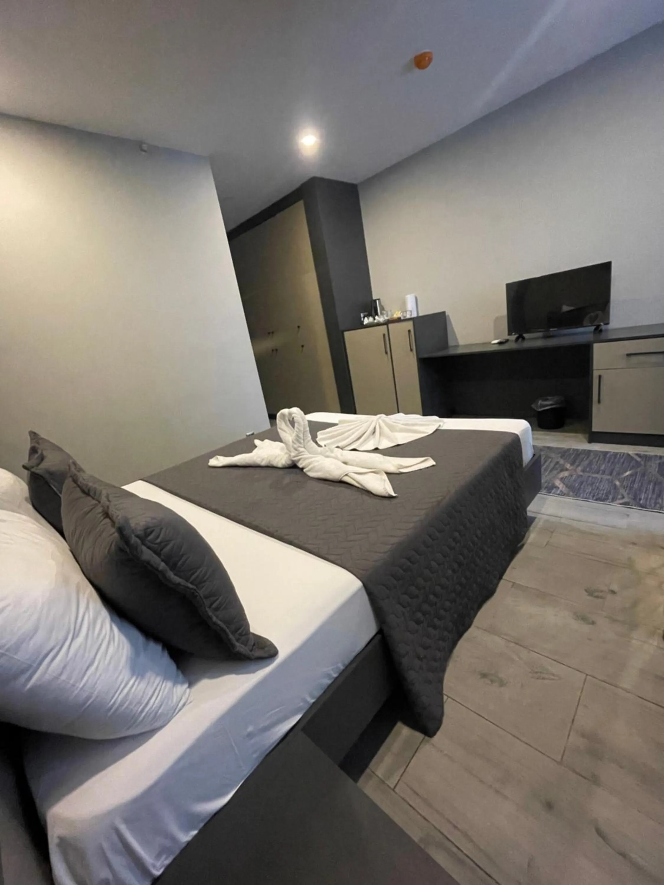 Bed in Agora Royal Residence