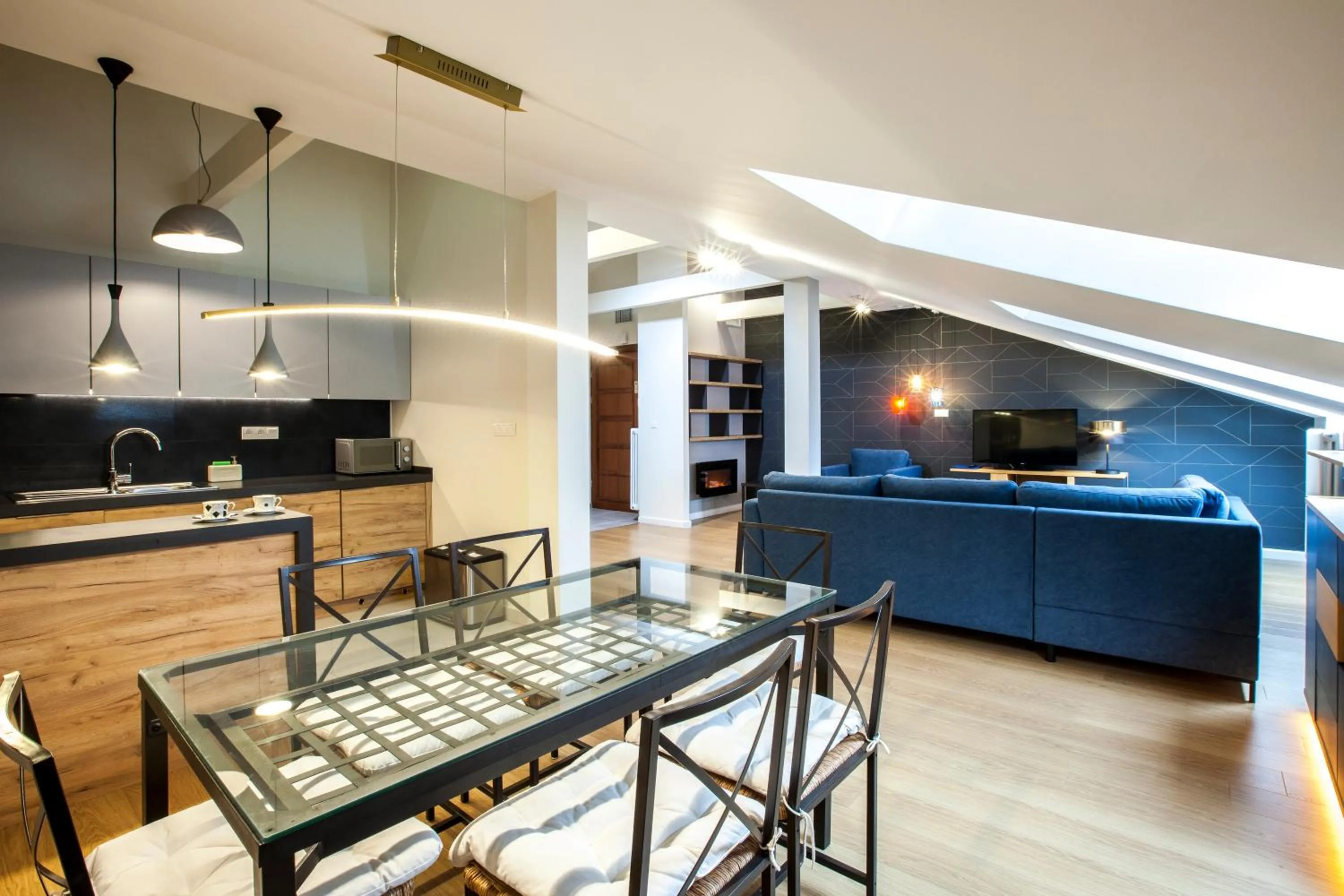 Kitchen or kitchenette in Portal House Apartments