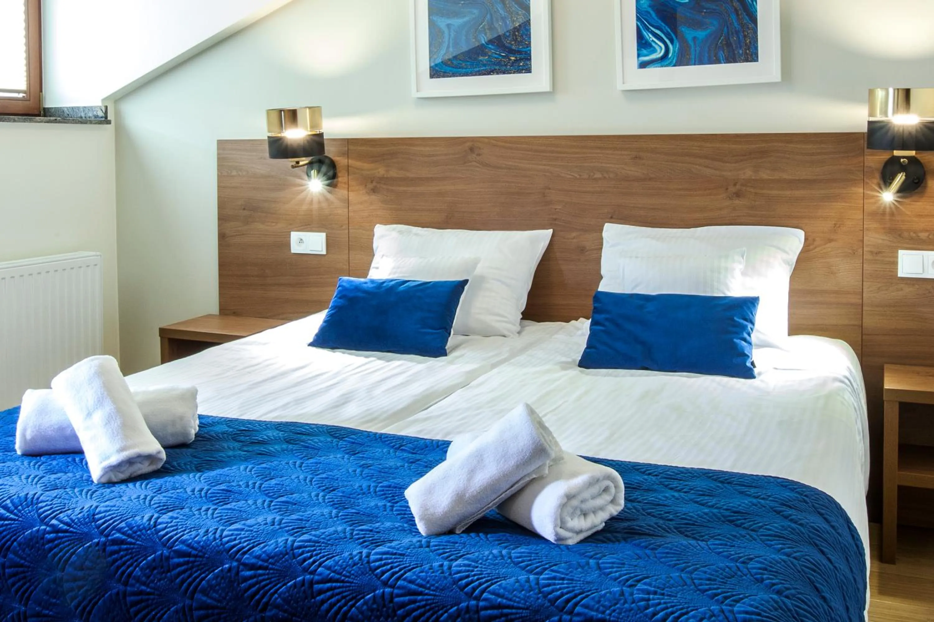 Bed in Portal House Apartments