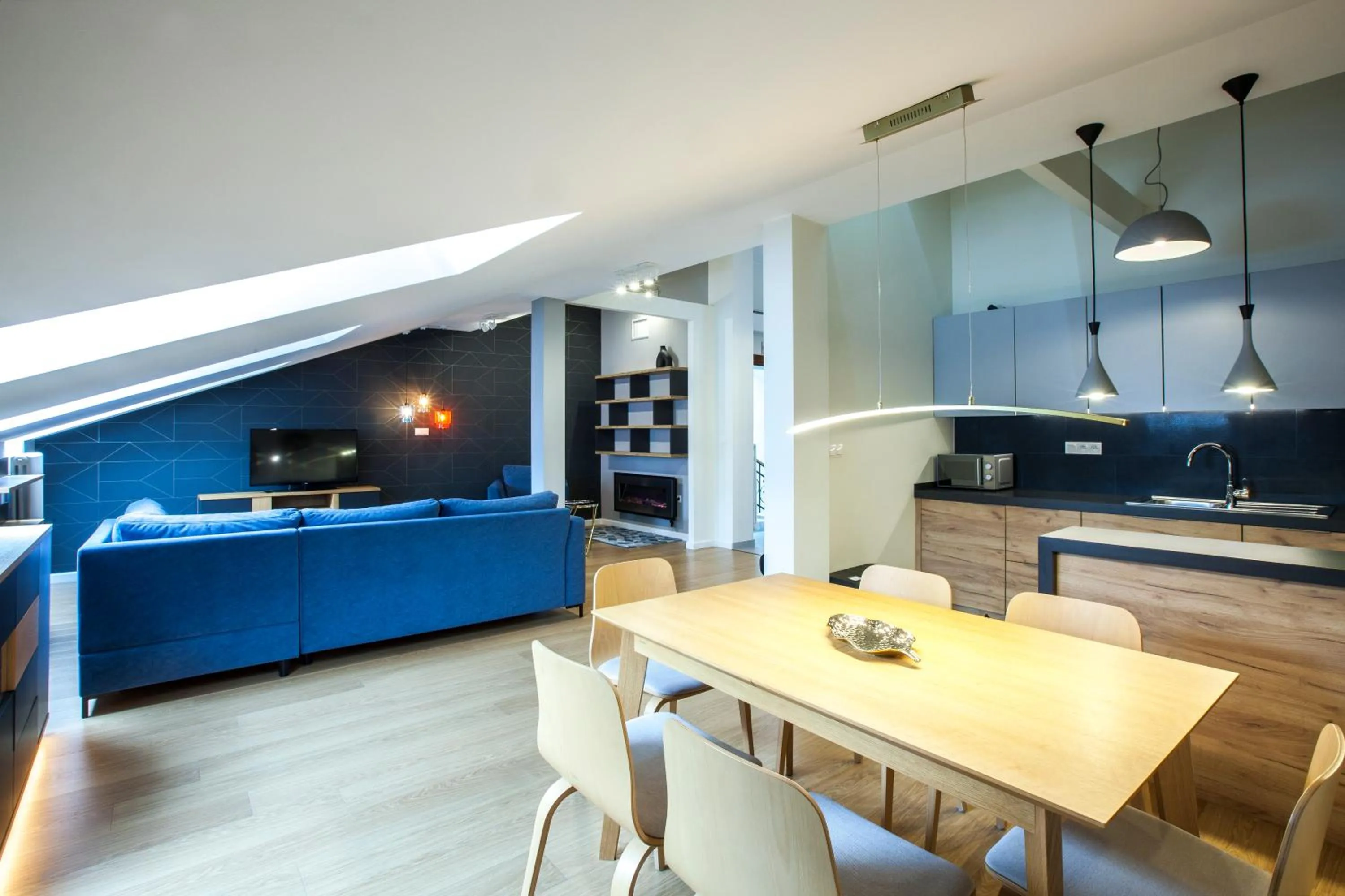 Kitchen or kitchenette in Portal House Apartments