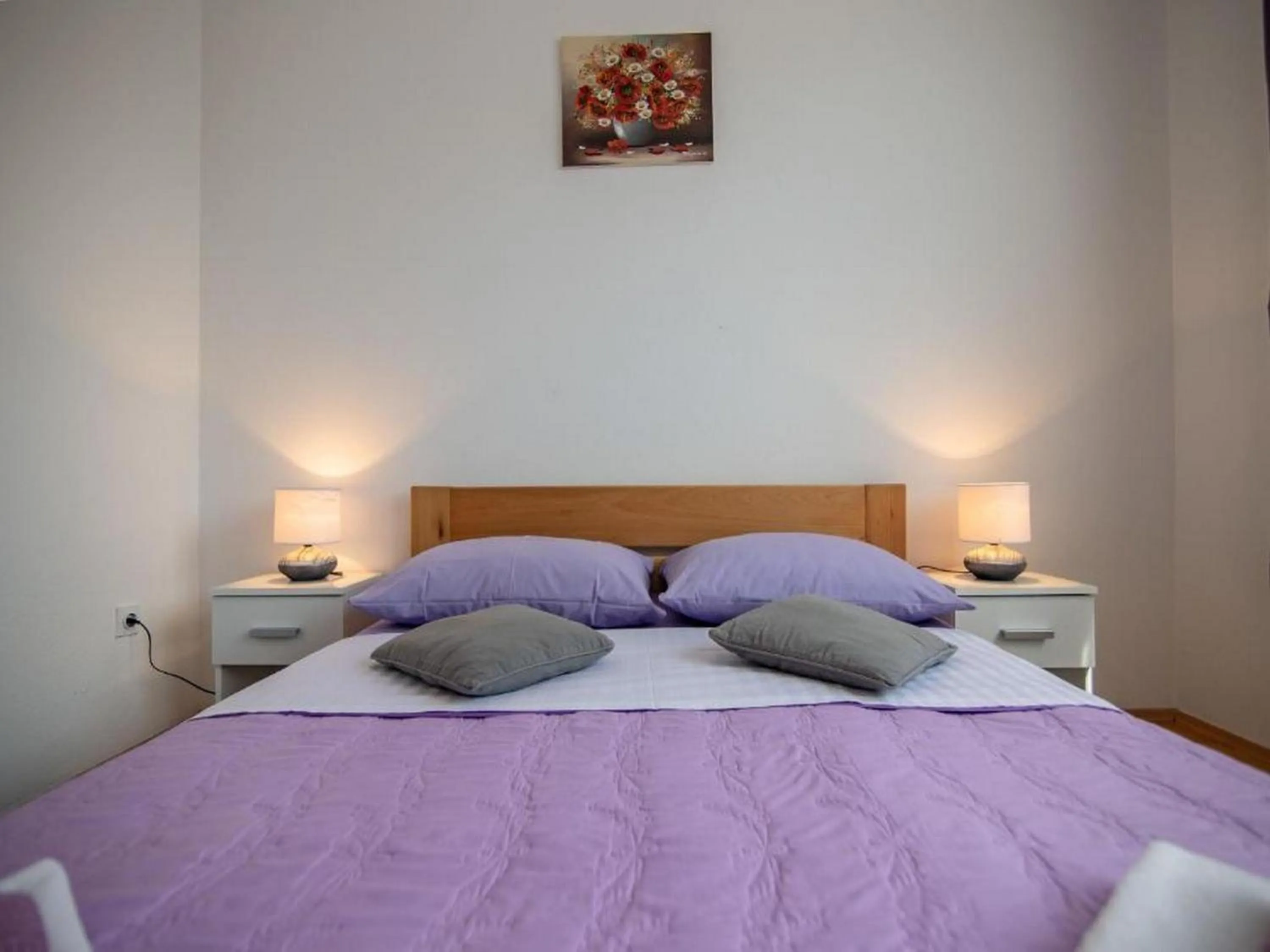 Bedroom, Bed in Apartments & Rooms Rendulić