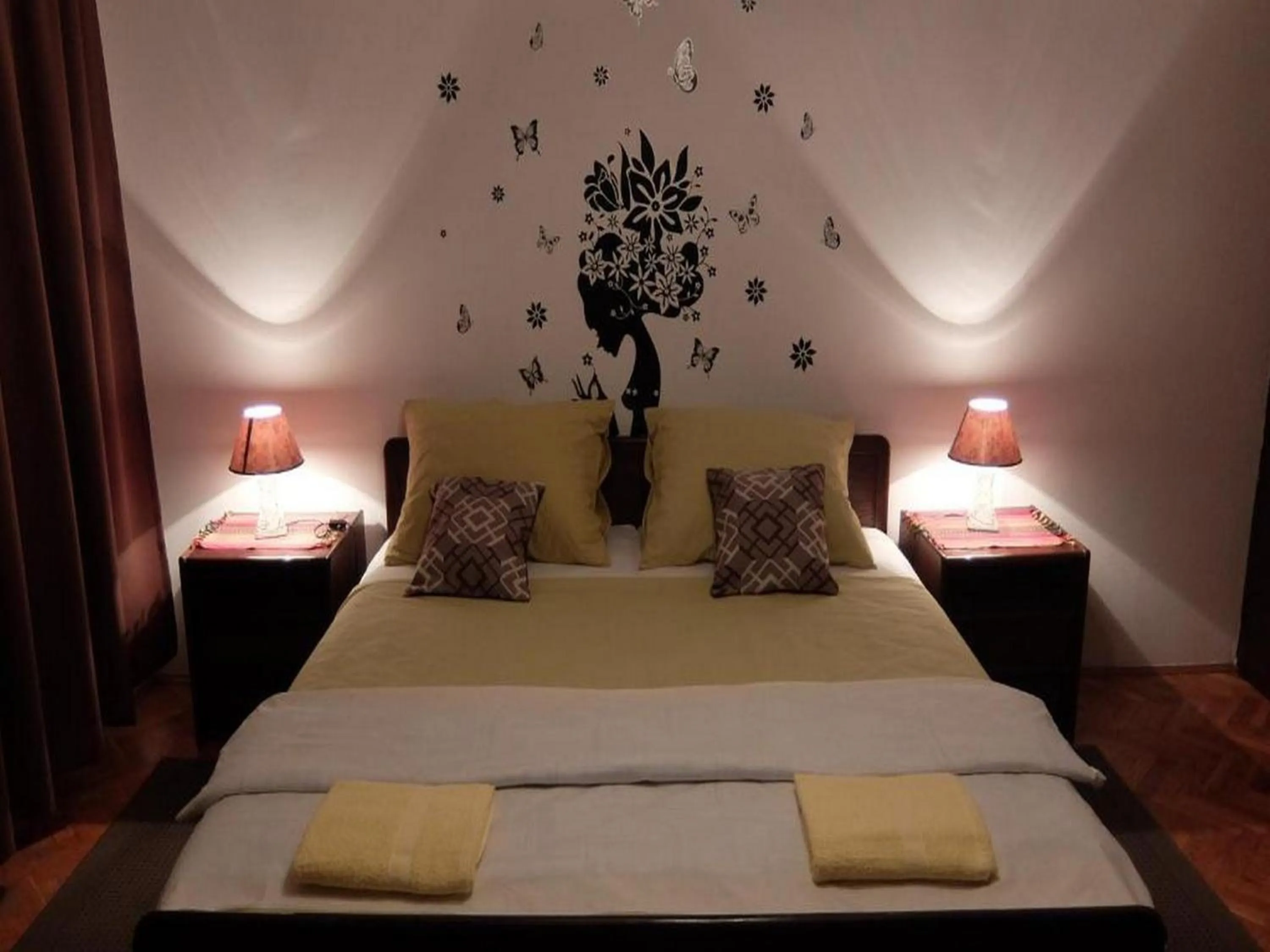 Bedroom, Bed in Apartments & Rooms Rendulić