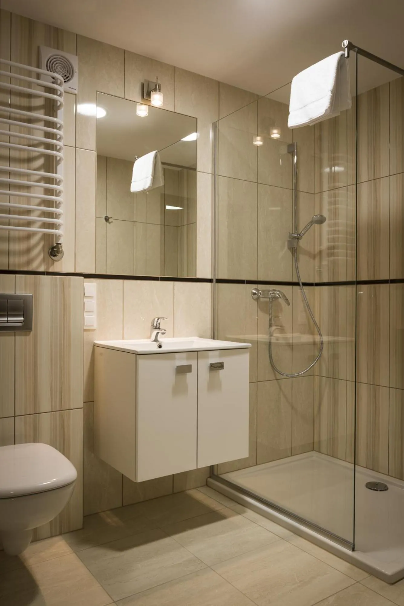 Bathroom in Hotel Trojan