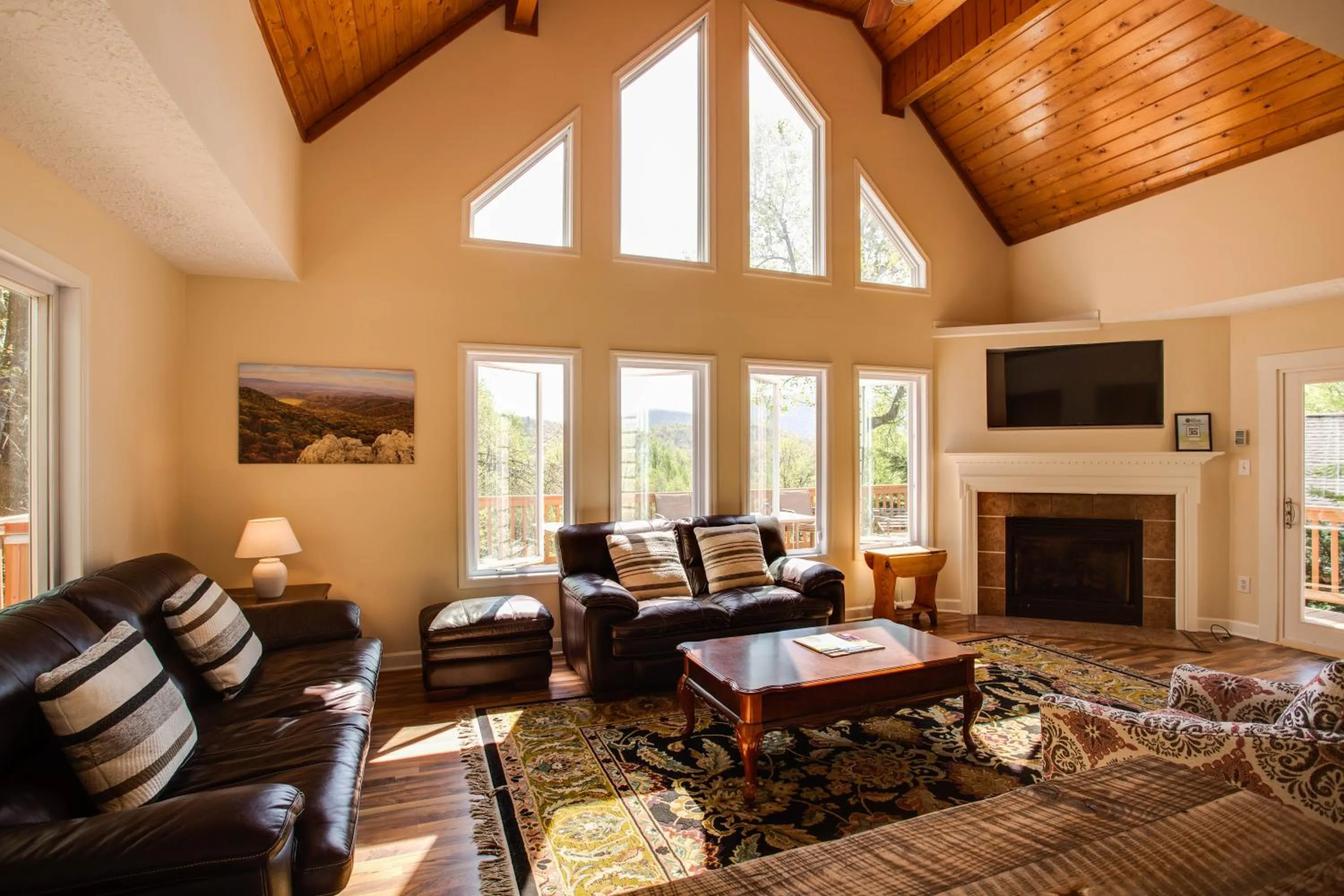 TV and multimedia in Love Ridge Mountain Lodging