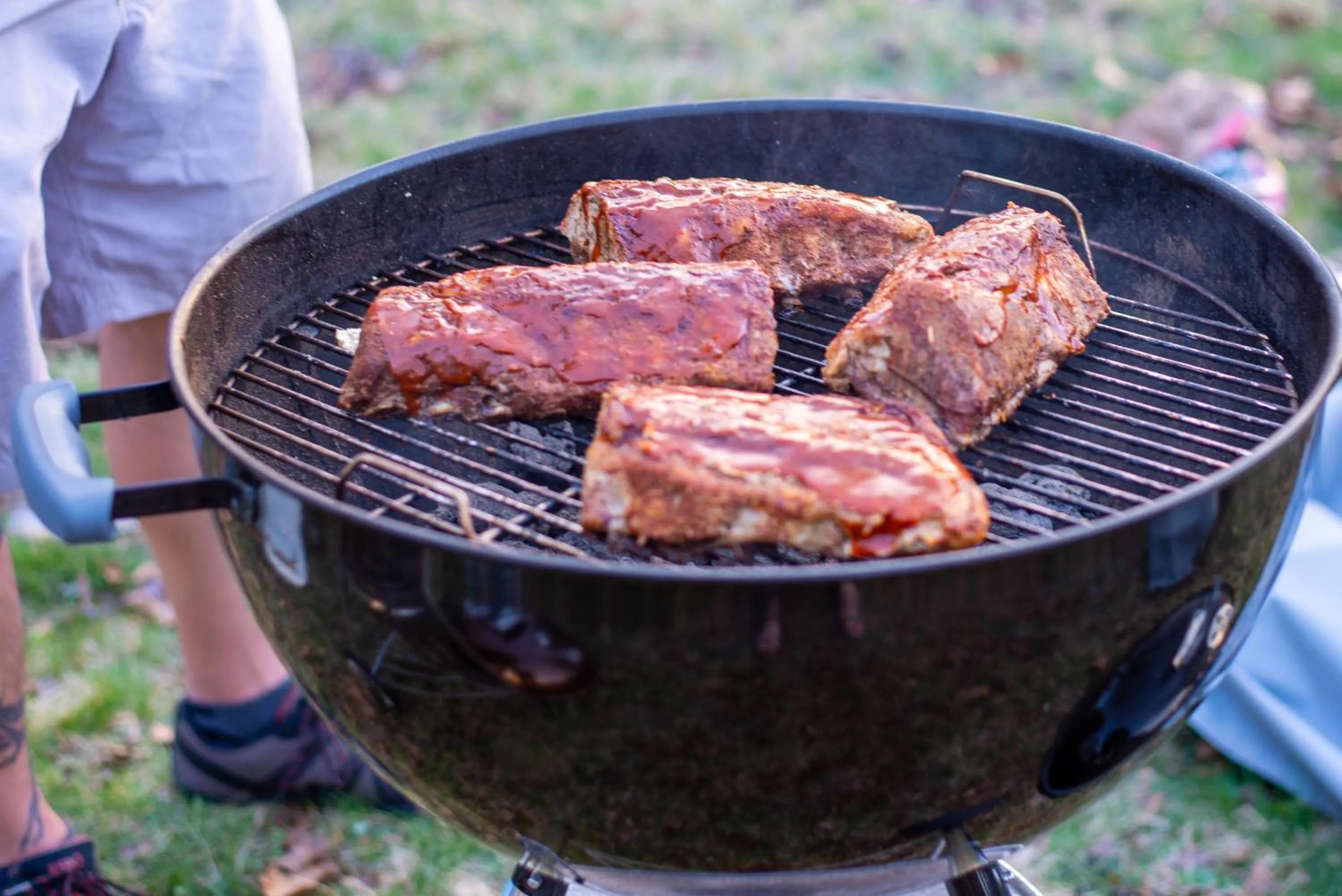 BBQ facilities in Love Ridge Mountain Lodging