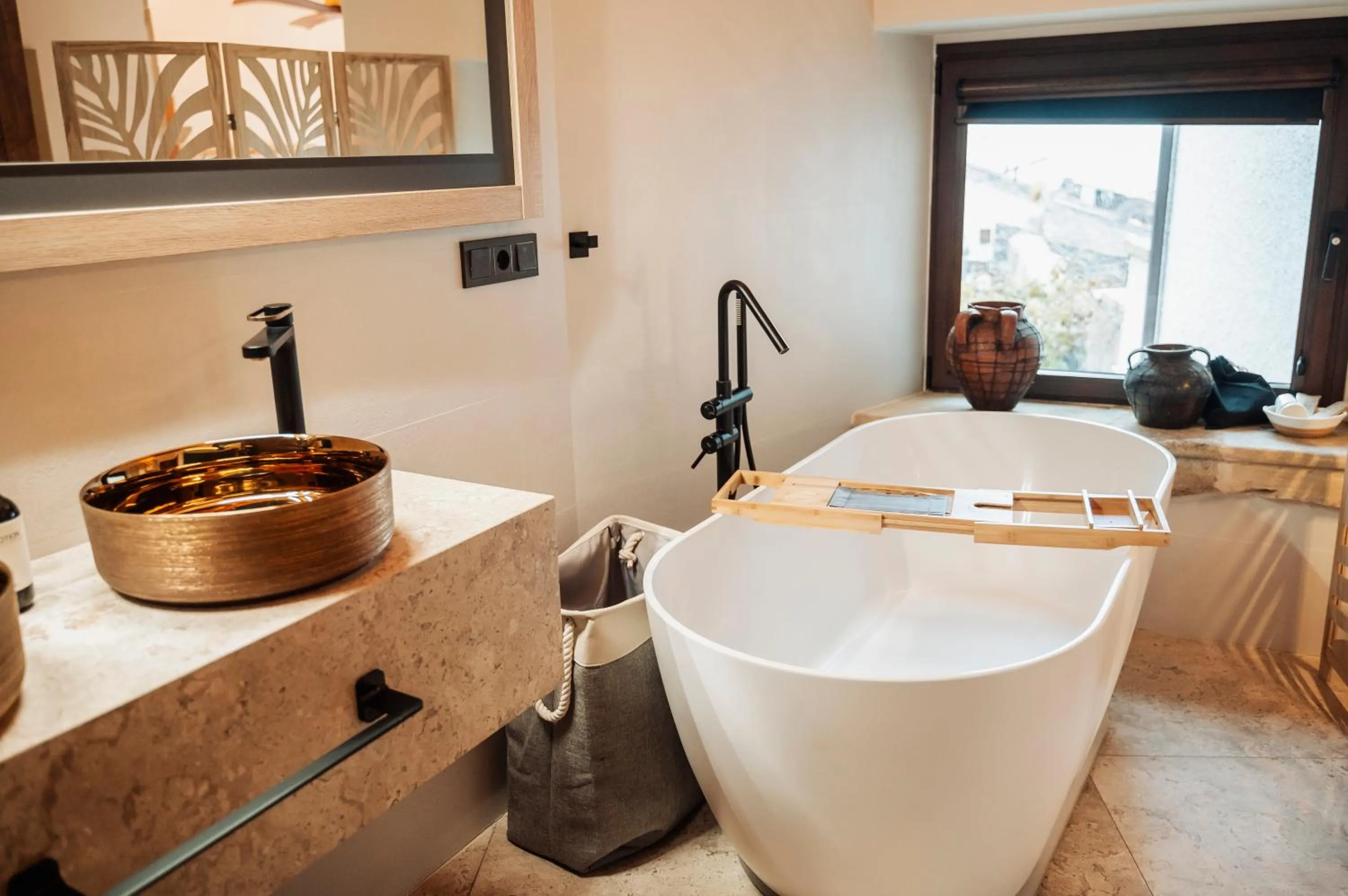 Bathroom in Hotel Boutique Poeta Jorge Manrique