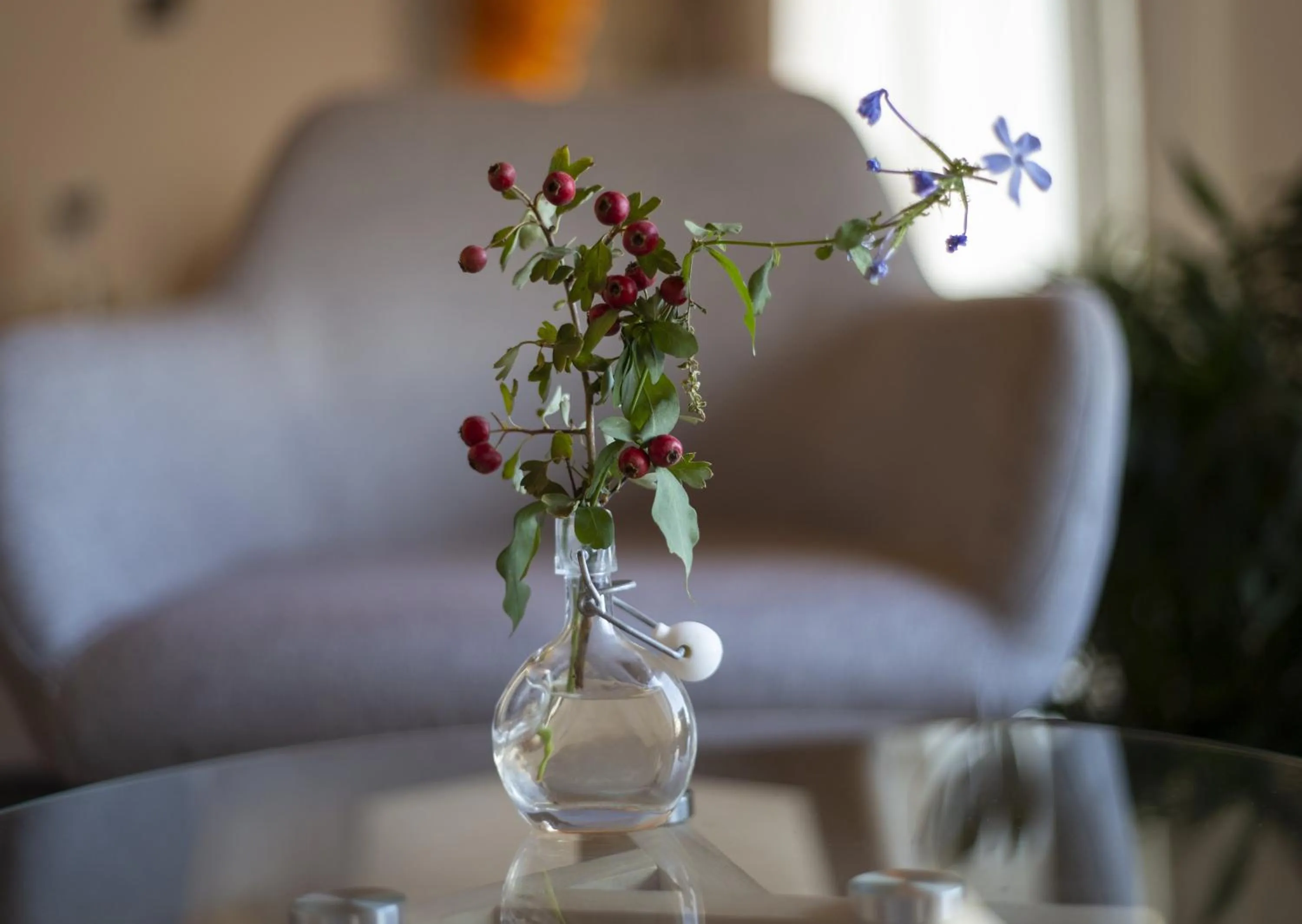 Living room in Hotel Poeta Jorge Manrique