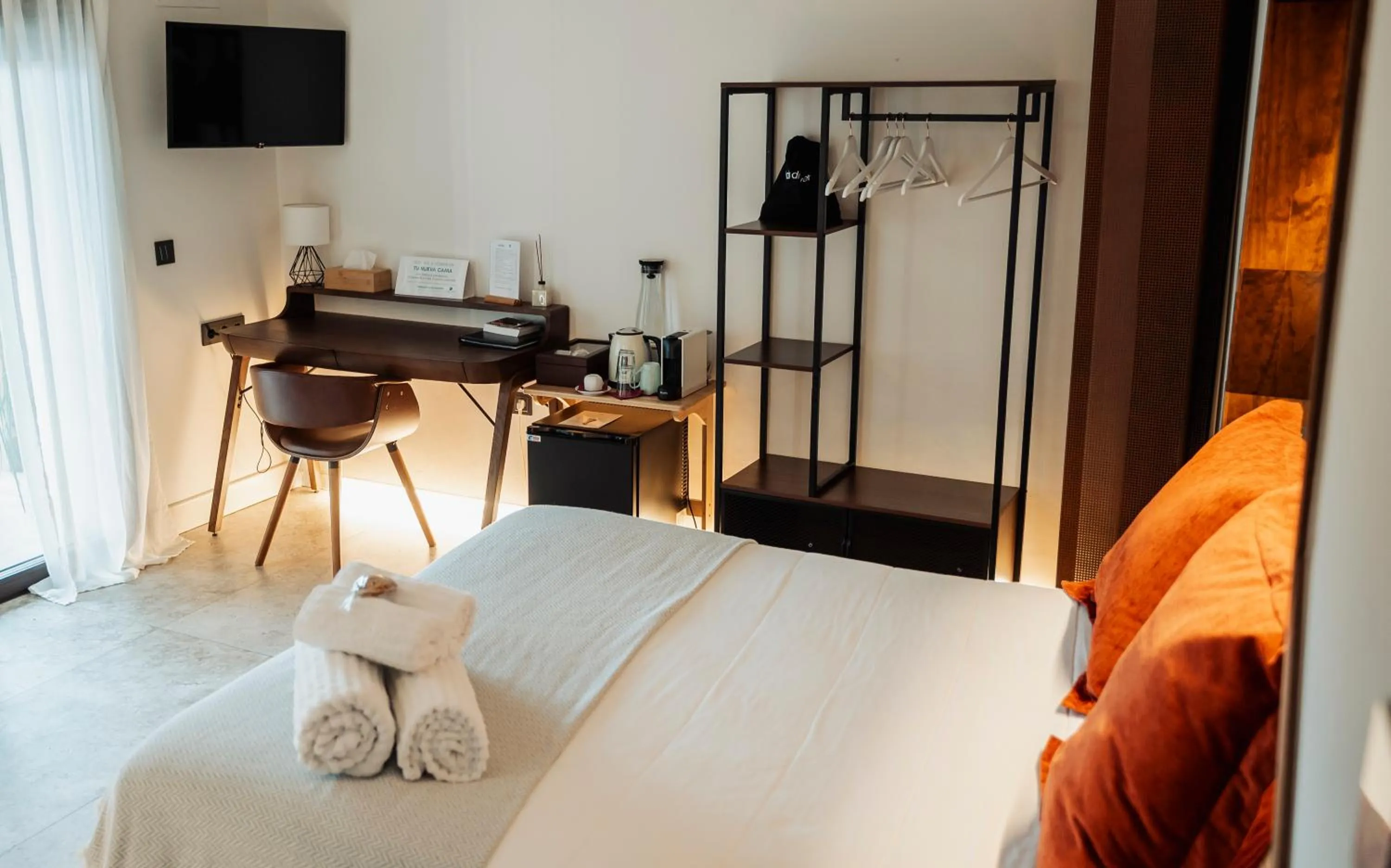 Bed in Hotel Boutique Poeta Jorge Manrique