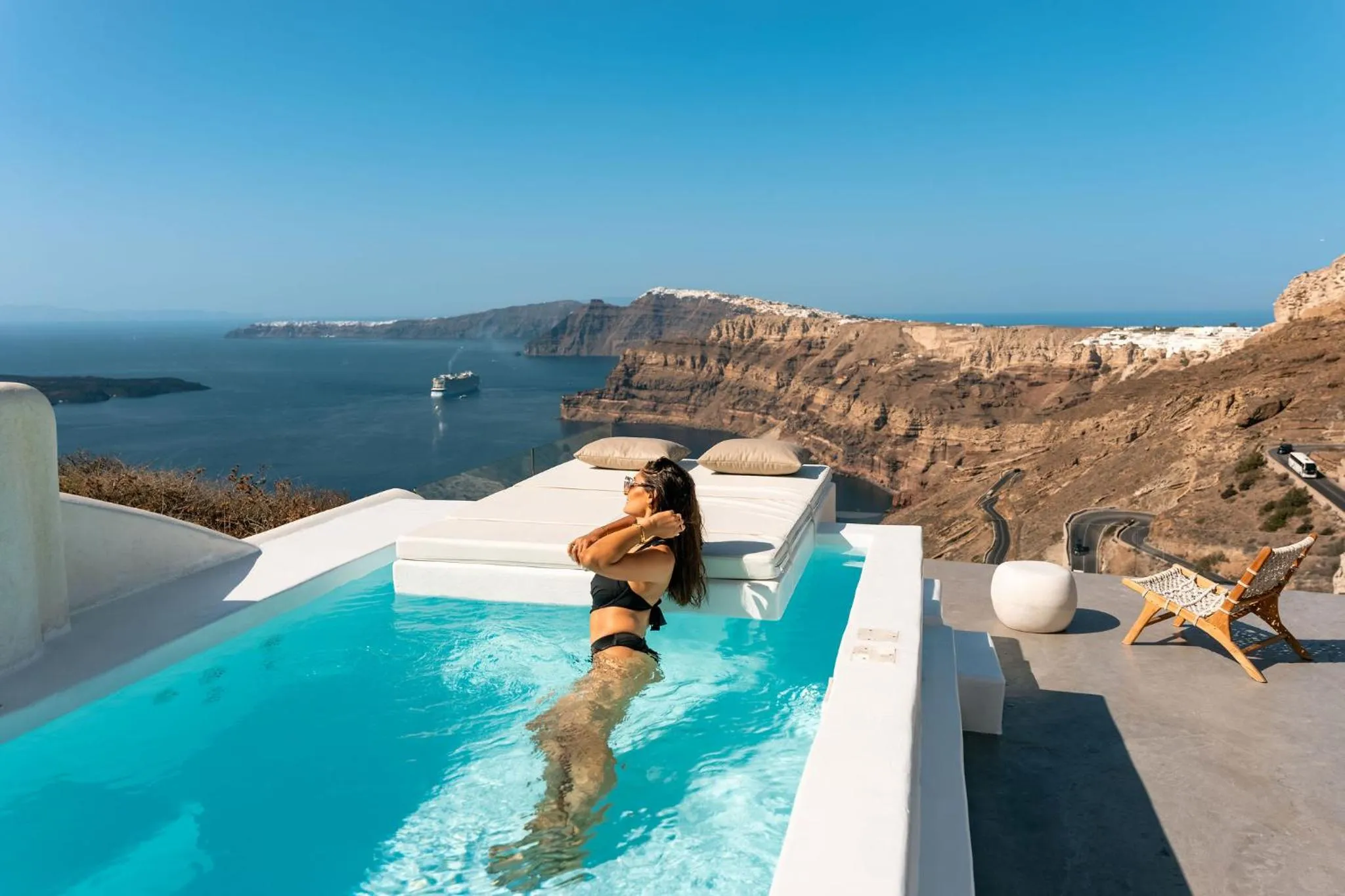Hot Tub in Nelya Suites