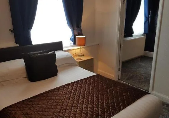 Bed in the cumbrian hotel